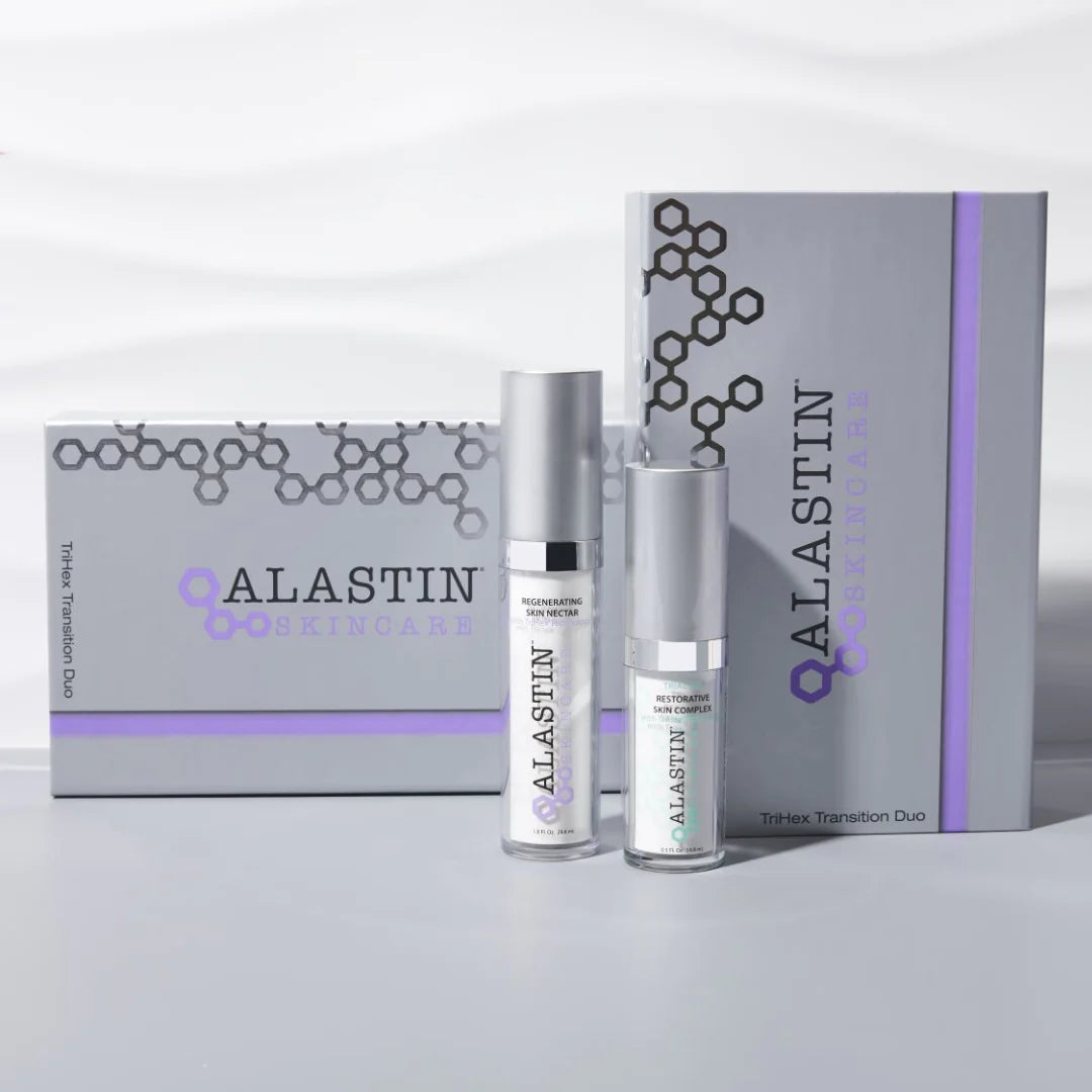 Alastin TriHex Transition Duo Set - Advanced Skincare for Wrinkles & Fine Lines - Perfect for Post-Procedure Recovery & Daily Anti-Aging Routine