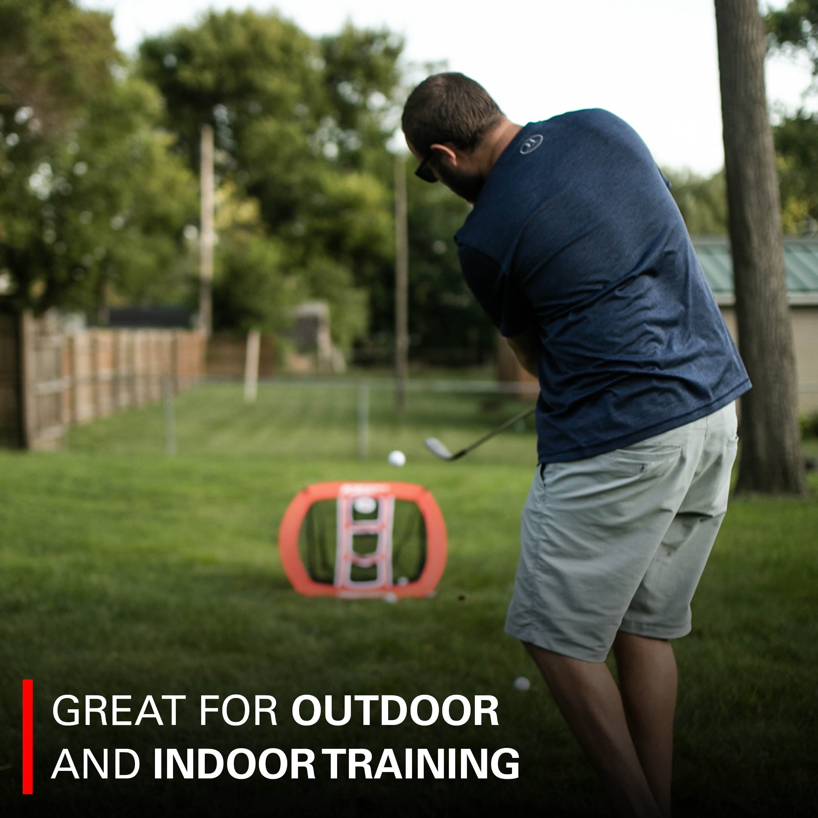Pop Up Golf Pitching & Chipping Target - Portable Practice Net for Backyard & Driving Range - Improve Short Game Accuracy