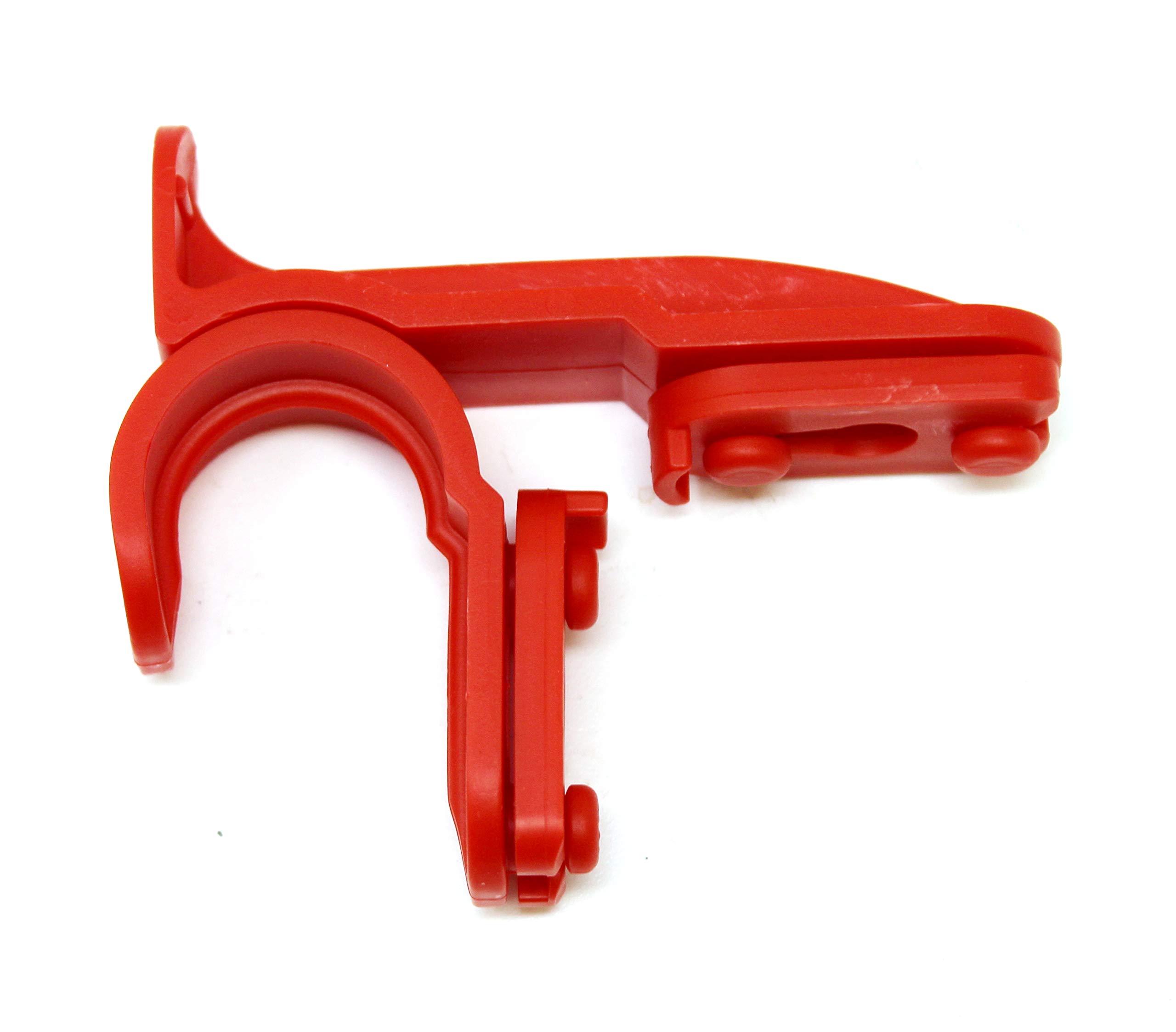 Plastic Latch Set Kit for Solar Group Standard Mailbox Repair - Red (1 Pack) | Durable Replacement Parts for Outdoor Mailbox Maintenance & Home Improvement