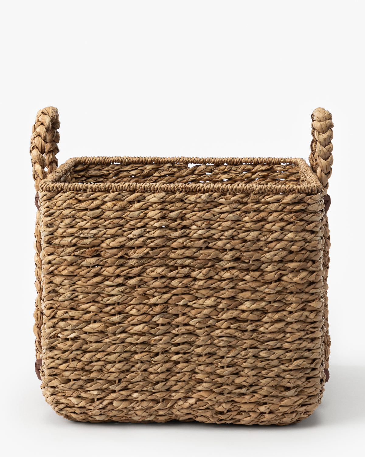 Salter Woven Square Basket - Natural Storage Basket for Home Organization | Perfect for Laundry, Toys, Blankets & Home Decor