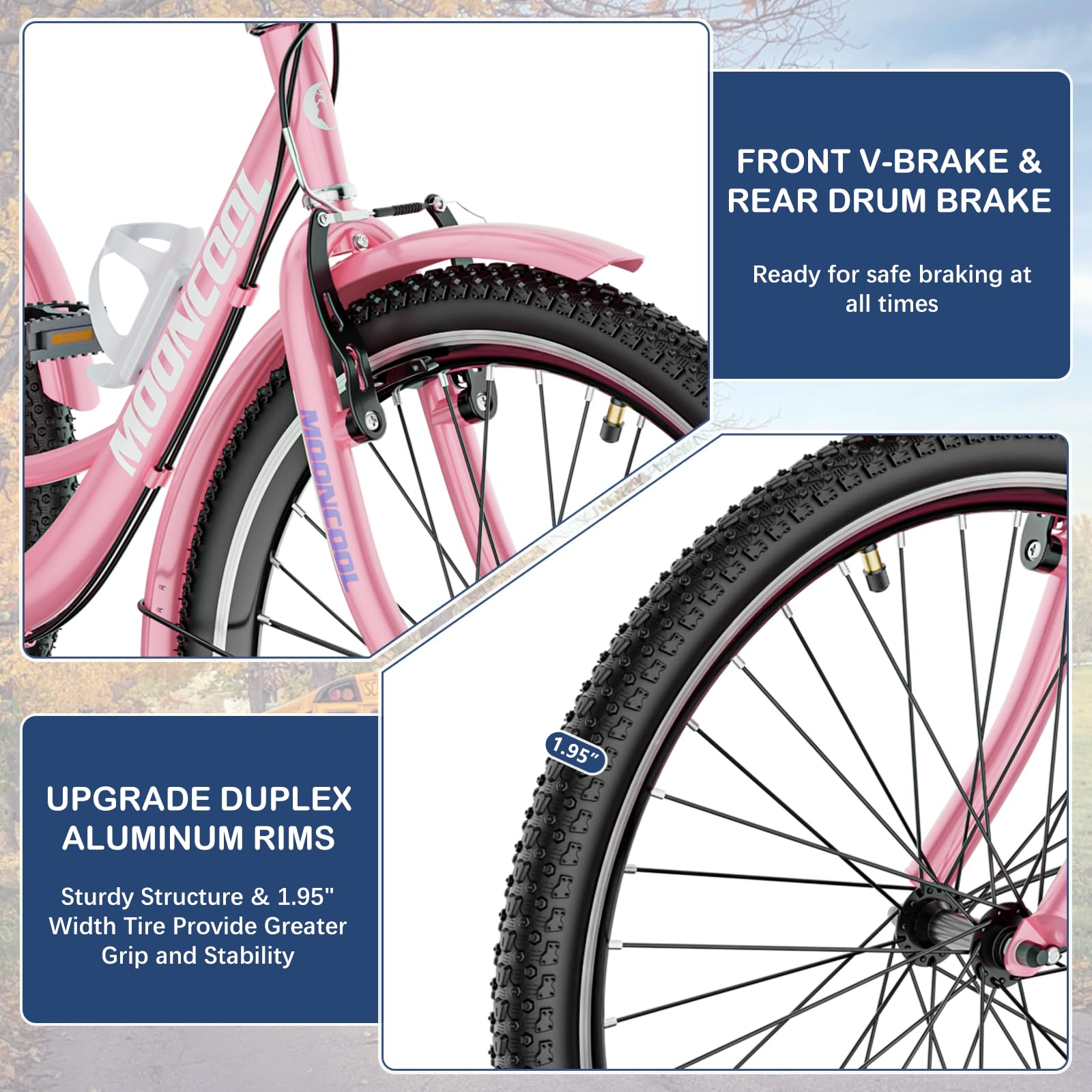 7-Speed Adult Tricycle with Basket - 20