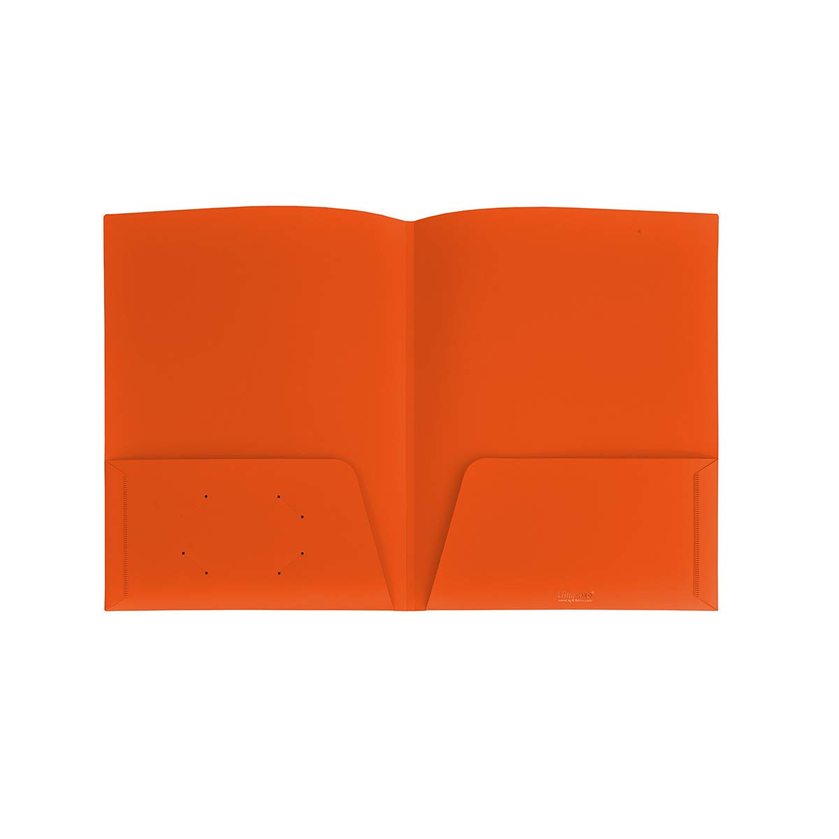 Ultra Pro 2-Pocket Folders - 10-Pack Orange School & Office Supplies for Organizing Documents, Homework, and Projects