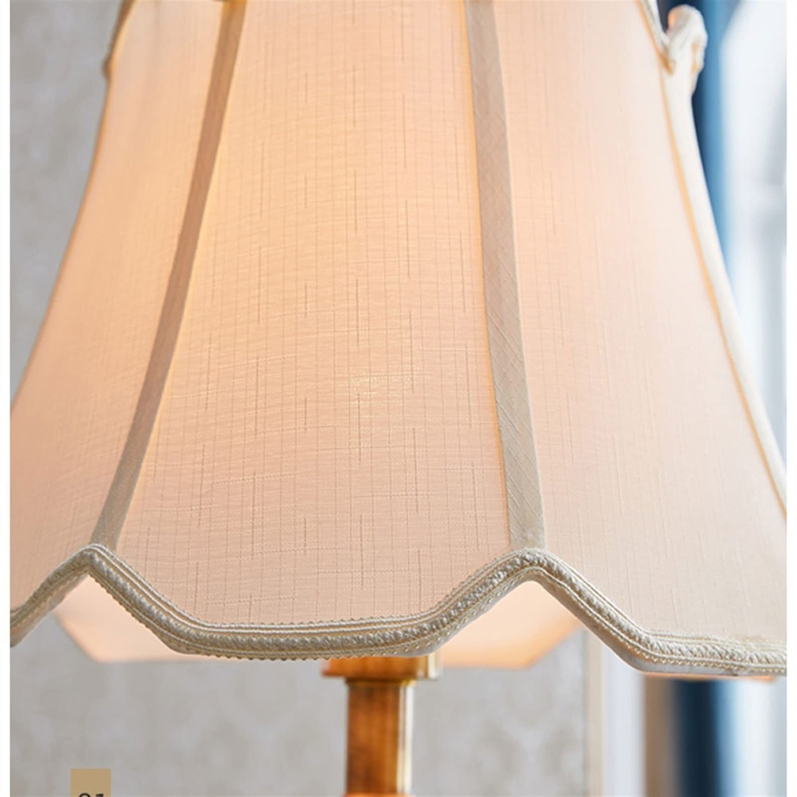 Modern Copper Table Lamp - Minimalist Bedside & Desk Light for Bedroom, Living Room, Study | European Farmhouse Style, Luxury Decorative Lighting for Night Reading & Cozy Ambience