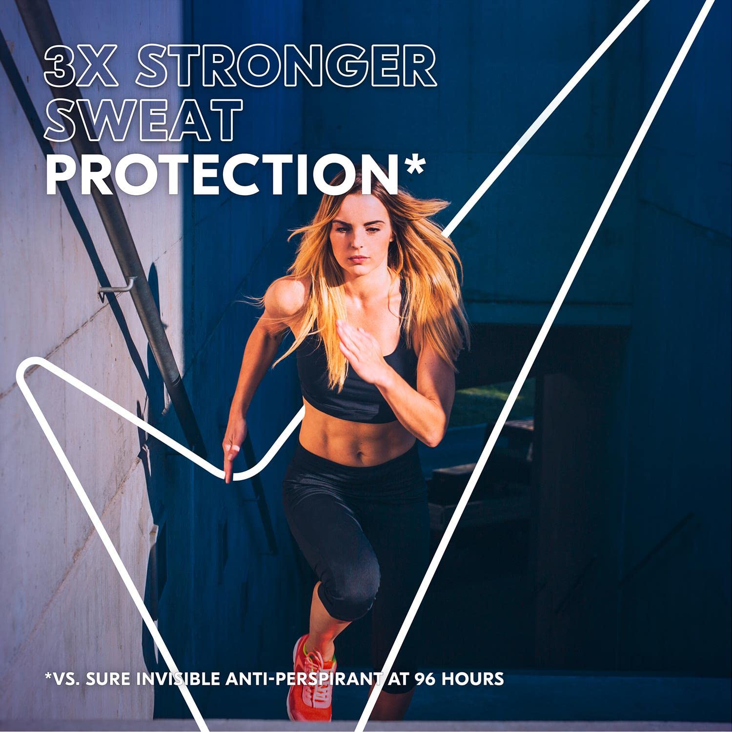Sure Women Maximum Protection Clean Scent Anti-Perspirant Deodorant Cream - 45ml (Pack of 3) | Long-Lasting Odor & Wetness Control for Active Lifestyles, Workouts & Daily Freshness