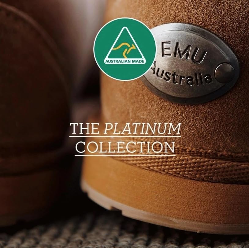 EMU Australia Platinum Stinger Slim Lo Women's Ankle Boots - Waterproof Suede Winter Boots for Hiking, Walking & Outdoor Activities