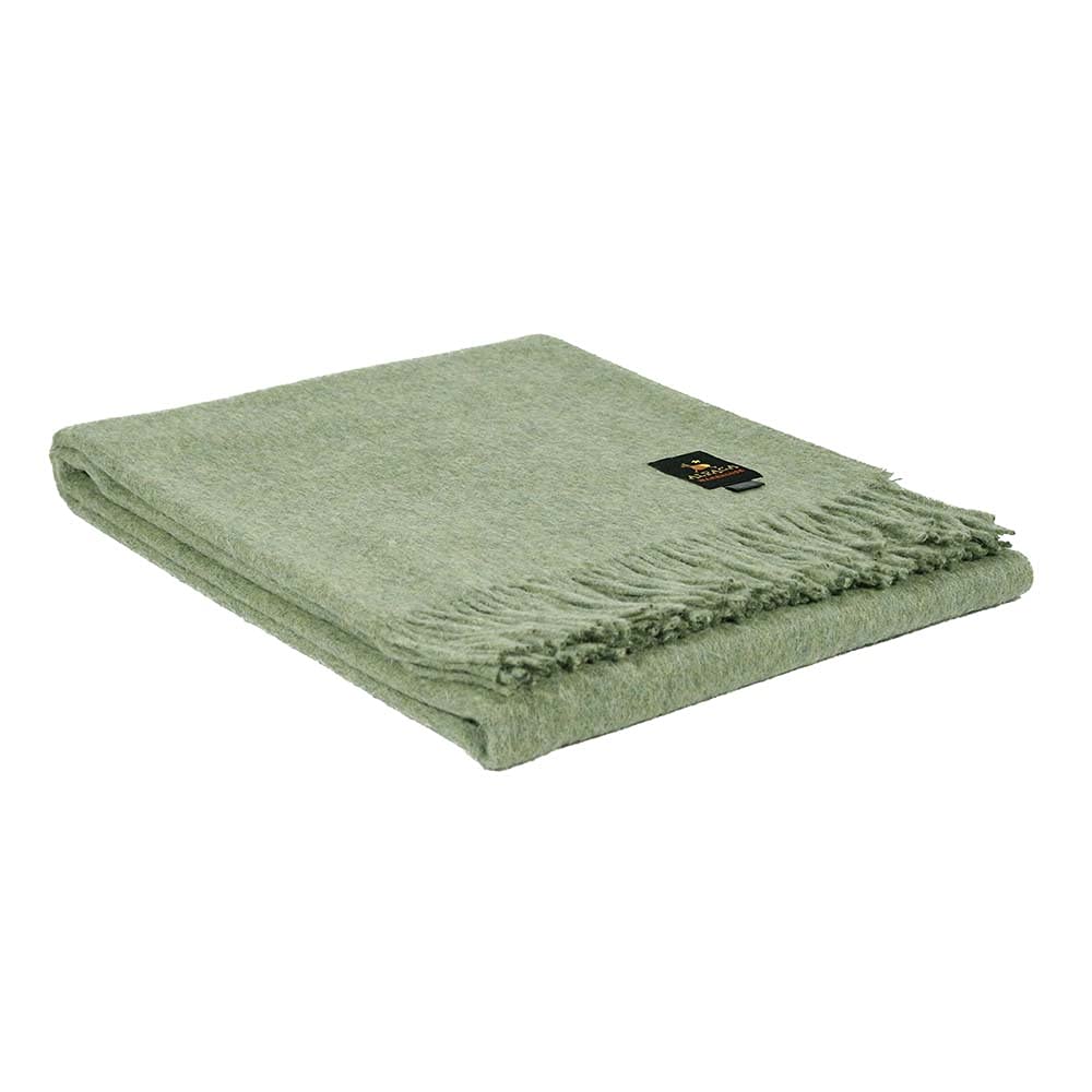 Premium Alpaca Wool Throw Blanket - Ultra Soft & Lightweight 72