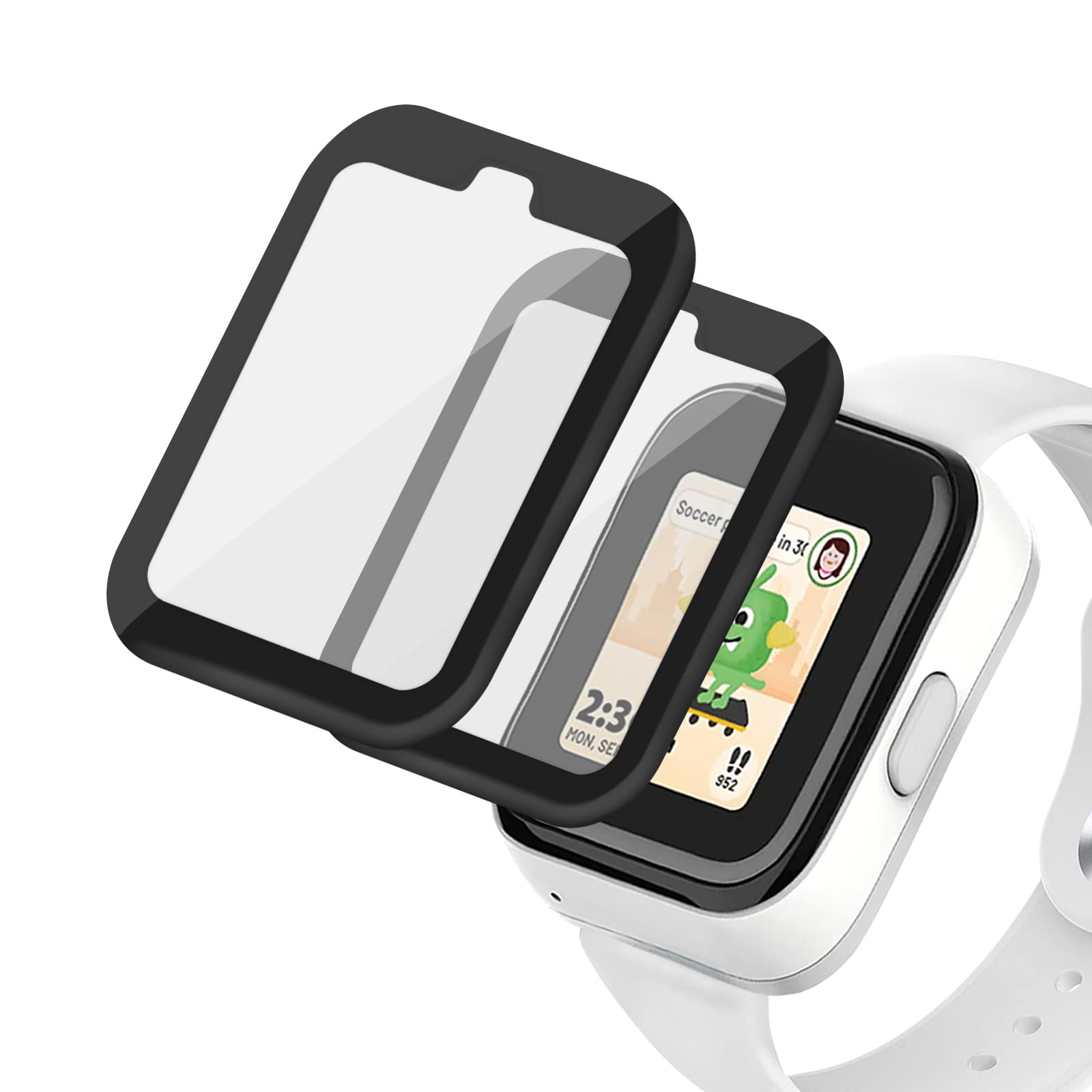 NewJourney SyncUP Kids Watch Screen Protector - 2 Pack Hard PET Clear Protective Film | Durable Scratch-Resistant Cover for T-Mobile SyncUP Kids Smartwatch | Perfect for School, Playtime & Outdoor Activities