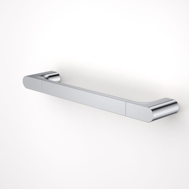 Caroma Urbane II Universal Rail Straight 400mm Chrome - Modern Bathroom Grab Bar for Safety & Accessibility, Ideal for Seniors & ADA Compliance