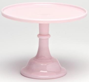 12-Inch Round Plain & Simple Mosser Glass Cake Plate - Crown Tuscan Design for Elegant Dessert Serving | Perfect for Weddings, Parties & Home Decor
