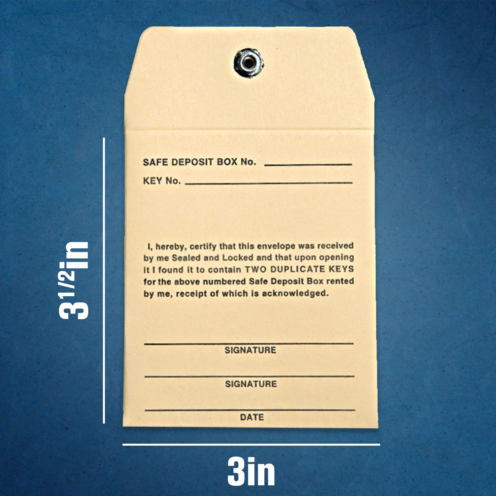 100 Pack Manila Envelopes 3