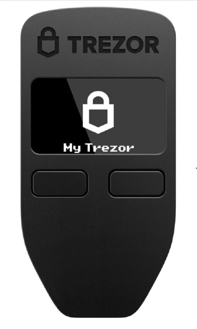Trezor Model One - 3 Pack Original Secure Bitcoin & Crypto Hardware Wallet for Safe Storage - Perfect for Online Trading, Cold Storage & Digital Asset Protection