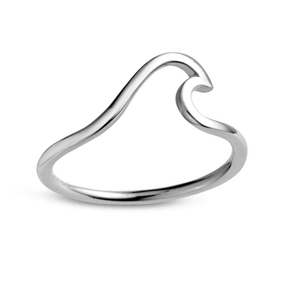 Surf Wave Ring for Women & Men - Trendy Beach Jewelry - Perfect for Surfing, Swimming & Summer Fashion Accessories