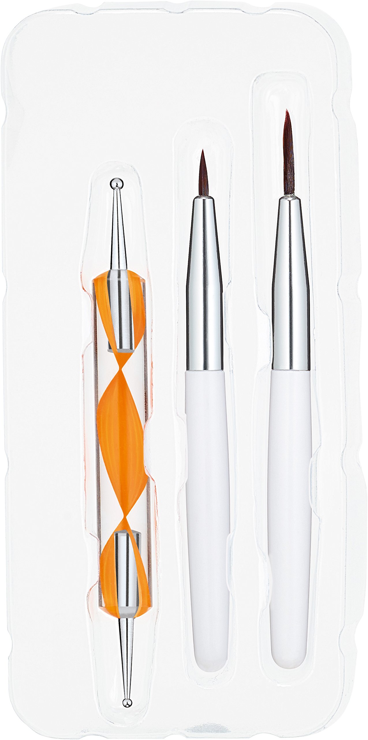 Sally Hansen Nail Art Tool Kit - 450 Pieces Professional Manicure Set for Home & Salon Use | Perfect for DIY Nail Designs, French Tips & Gel Polish Application