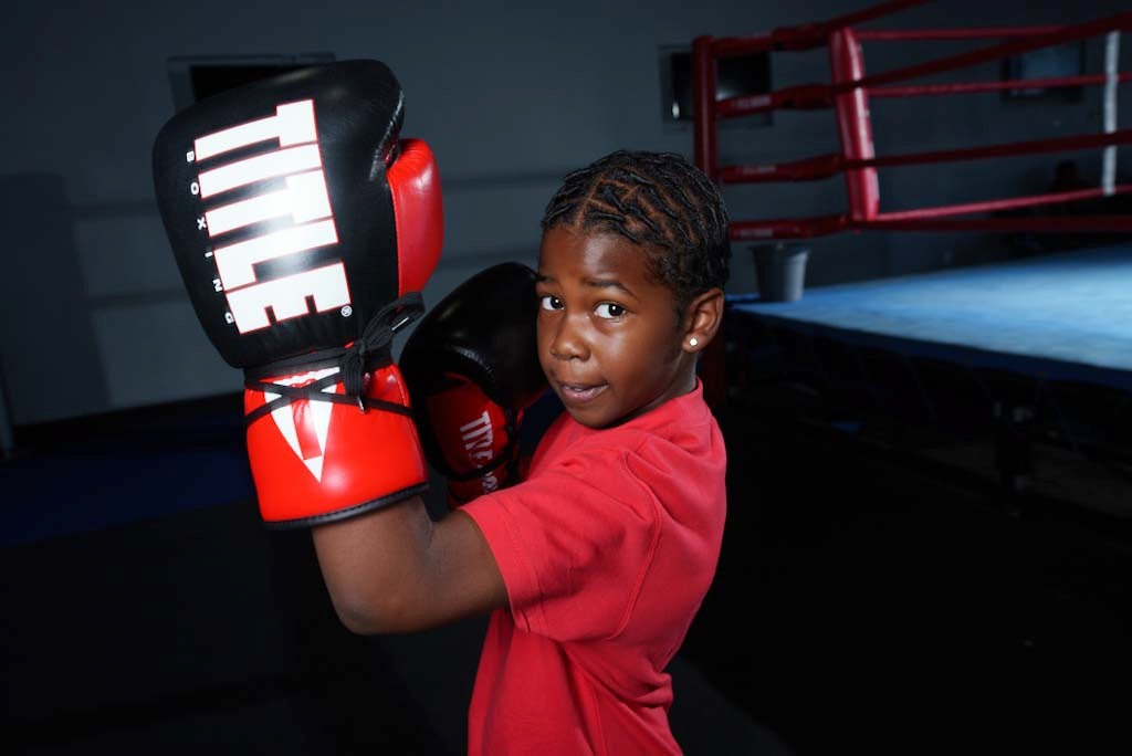 TITLE Boxing Pro Style Youth Lace Training Boxing Gloves - Premium MMA Sparring Gloves for Kids & Teens - Perfect for Boxing Training, Fitness Workouts & Martial Arts Practice