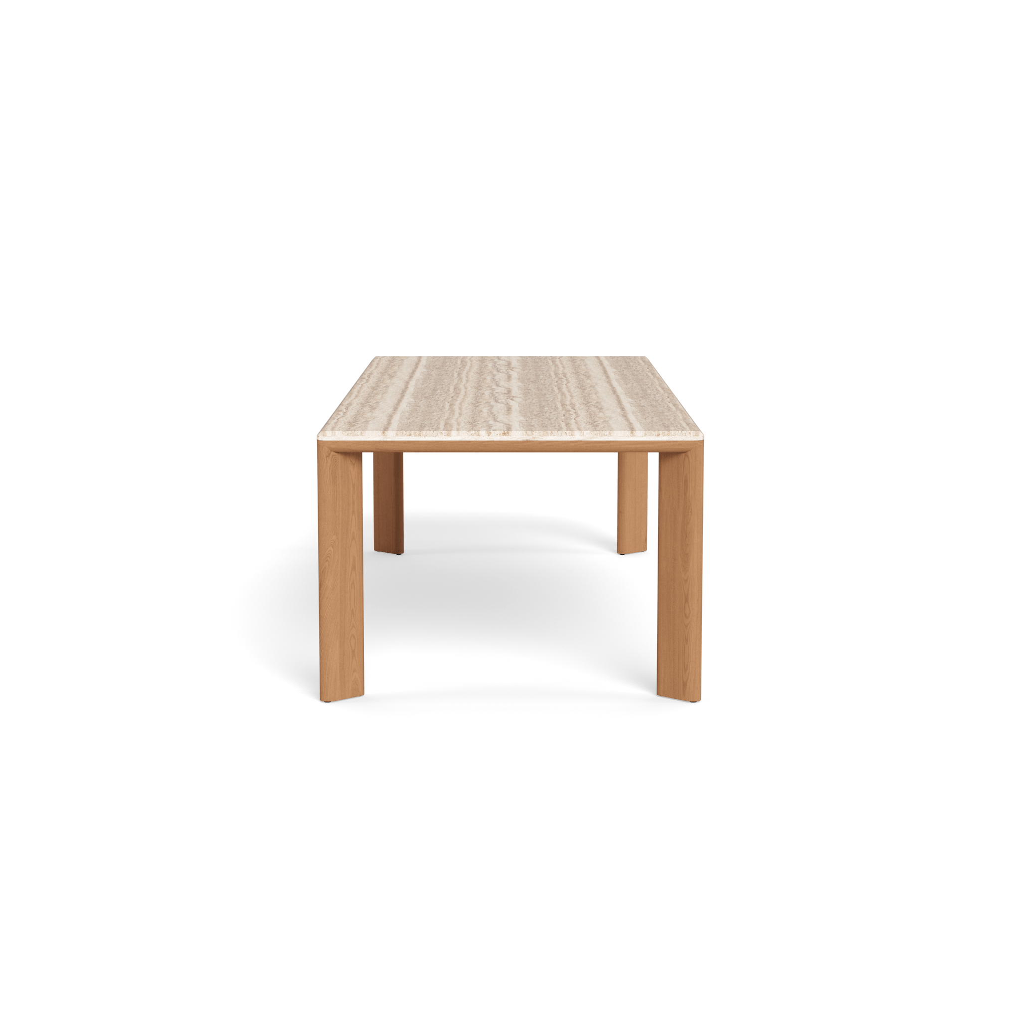 Palm Beach Teak Rectangle Dining Table - Outdoor Patio Furniture for Garden, Poolside & Backyard Dining - Durable Teak Wood Table for Entertaining