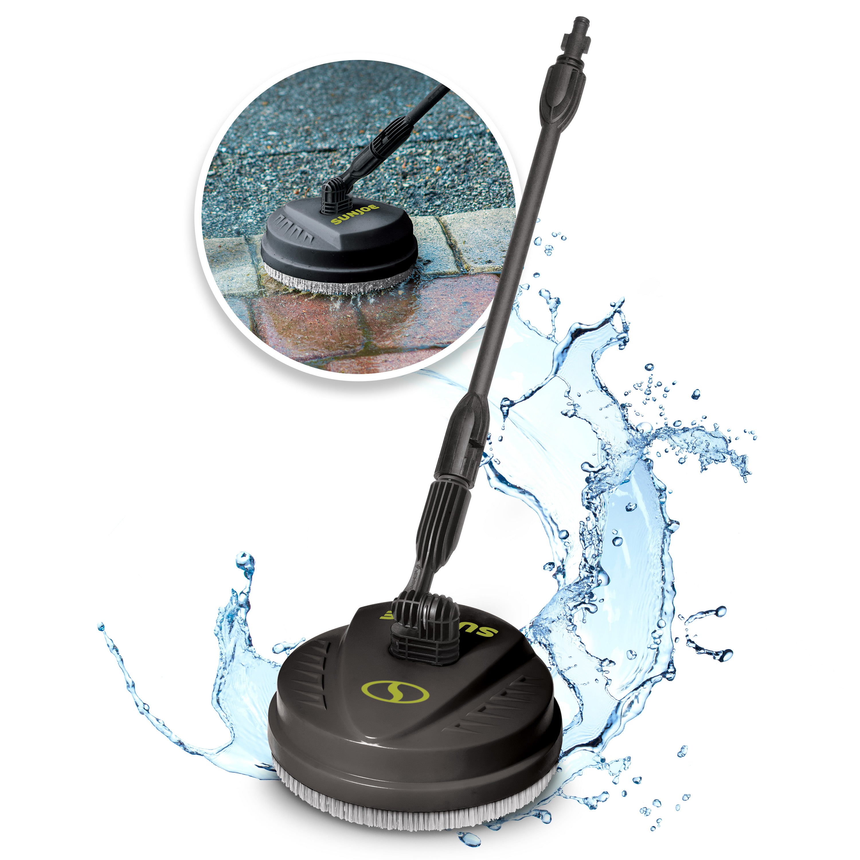 Sun Joe SPX PCA10 10-Inch Multi-Surface Cleaning Attachment for SPX Series Pressure Washers - Perfect for Decks, Patios, Driveways & Outdoor Cleaning