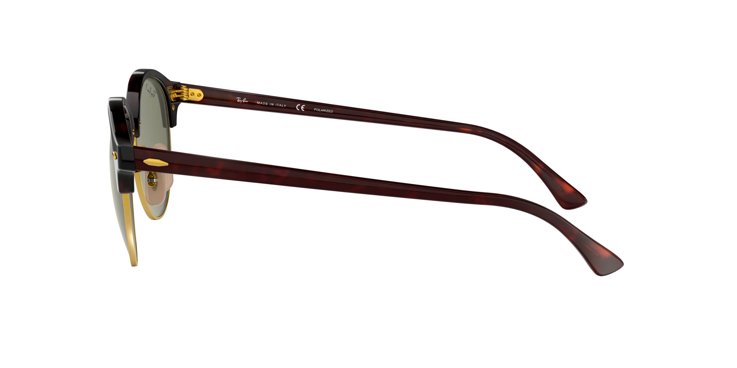 Ray-Ban RB4246 Clubround Round Sunglasses for Men & Women - Classic Polarized Aviator Style for Outdoor, Driving & Fashion