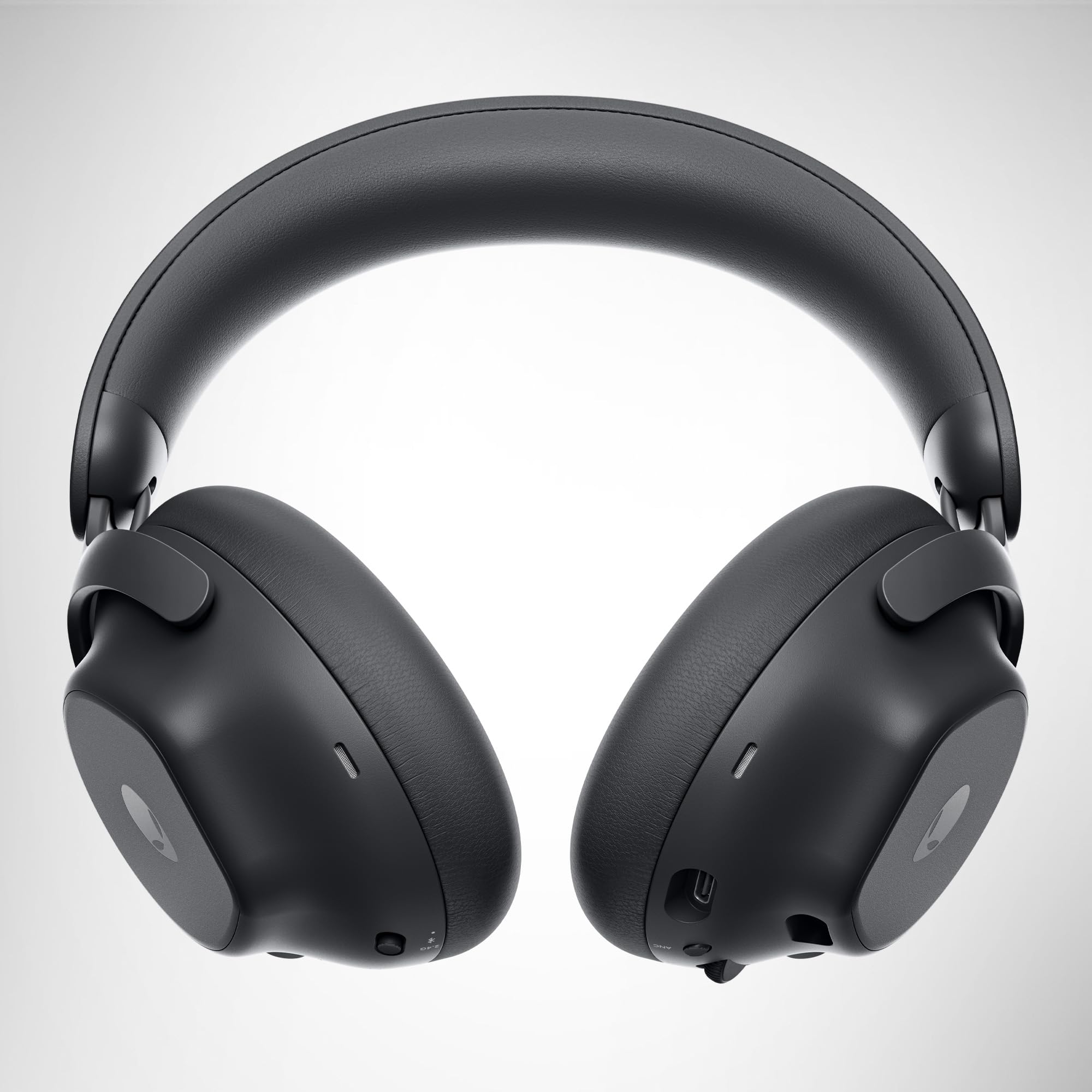 Alienware Pro Wireless Gaming Headset - Dual Mode Wired/Wireless, Bluetooth 5.3, 15-Min Fast Charge, 20Hz-20KHz Hi-Res Audio, 24H ANC Battery Life - Dark Side of The Moon | Perfect for PC/PS5/Xbox Gaming & Online Meetings