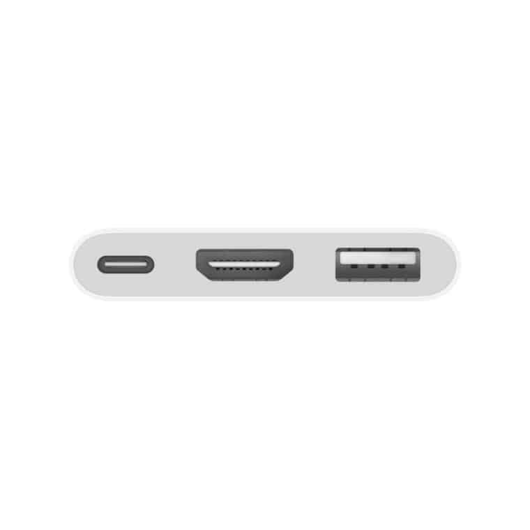 USB C to HDMI Digital AV Multiport Adapter Cable - 4K Ultra HD, USB 3.0, Power Delivery - for MacBook Pro/Air, iPad Pro, Chromebook, Windows Laptops - Home Office, Conference Room, Travel Entertainment