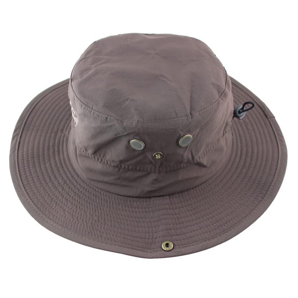 Waterproof Sun Hat for Women & Men - UV Protection Safari Fishing Cap - Quick Dry Breathable Mesh Beach Hat for Summer Outdoor Activities (Color: C, Size: 54 * 59cm) - Perfect for Hiking, Travel, Gardening and Water Sports