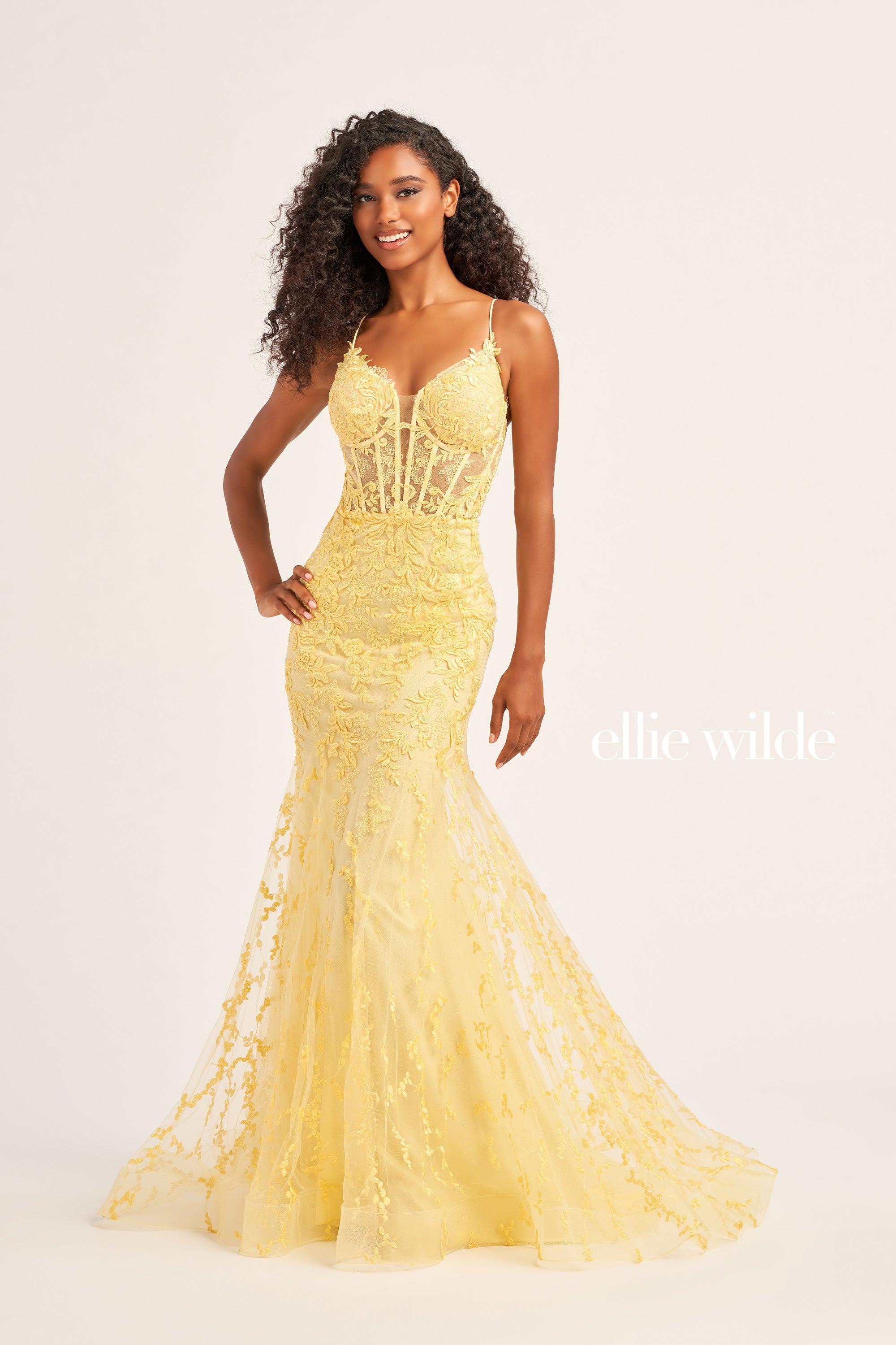 Ellie Wilde EW35010 Elegant Prom Dress for Women - Perfect for Homecoming, Formal Dances & Special Occasions