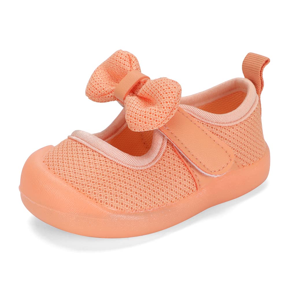 Baby Sneakers for Boys & Girls - Breathable Mesh Non-Slip First Walkers for Toddlers - Perfect for Indoor & Outdoor Play