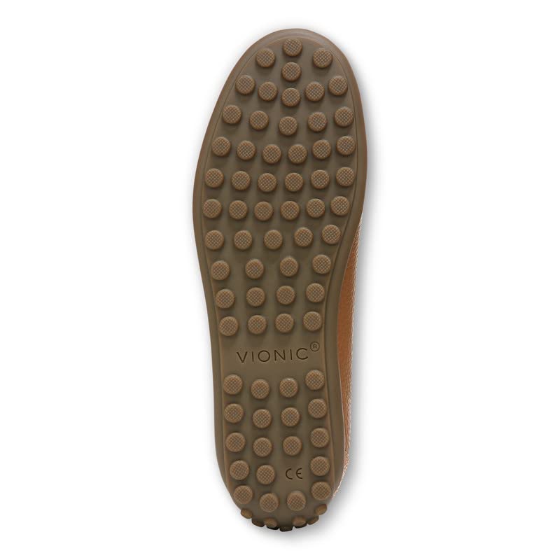 Vionic Women's Comfort Slip-On Loafers - Orthotic Support & Cushioned Arch - Perfect for Work, Travel & Everyday Wear
