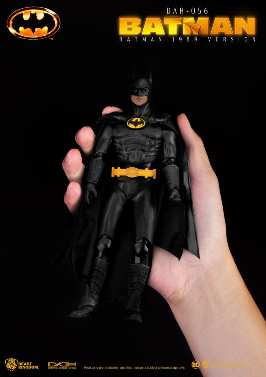 Beast Kingdom Dynamic 8ction Heroes 1/9 Scale DC Comics Batman 1989 Collectible Figure DAH-056 - Perfect for Display, DC Fans & Action Figure Collectors