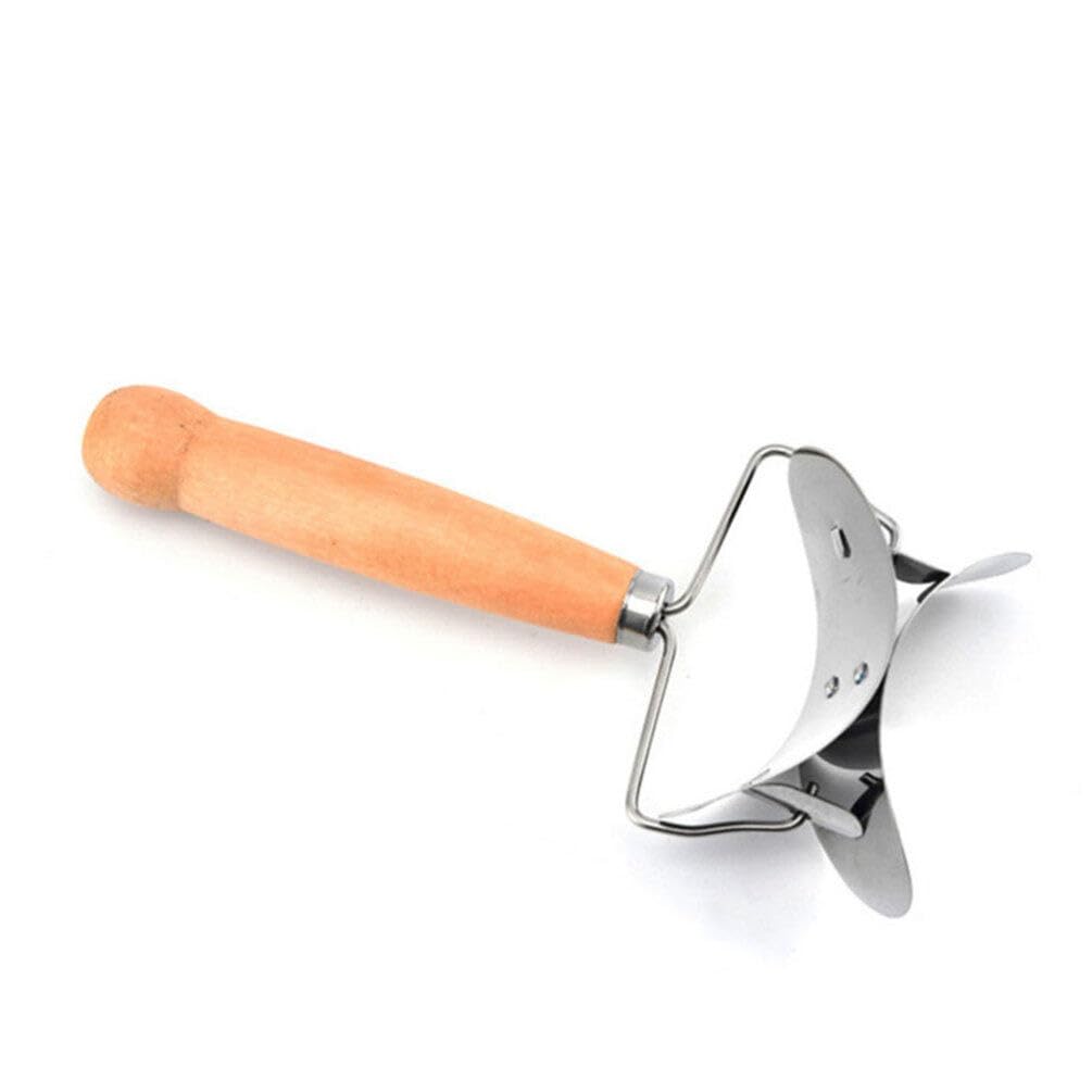 2-Pack Stainless Steel Dumpling Wrapper Cutter - Professional Circle Dough Roller for Homemade Dumplings, Ravioli & Wonton - Perfect for Asian Cooking & Italian Pasta Making