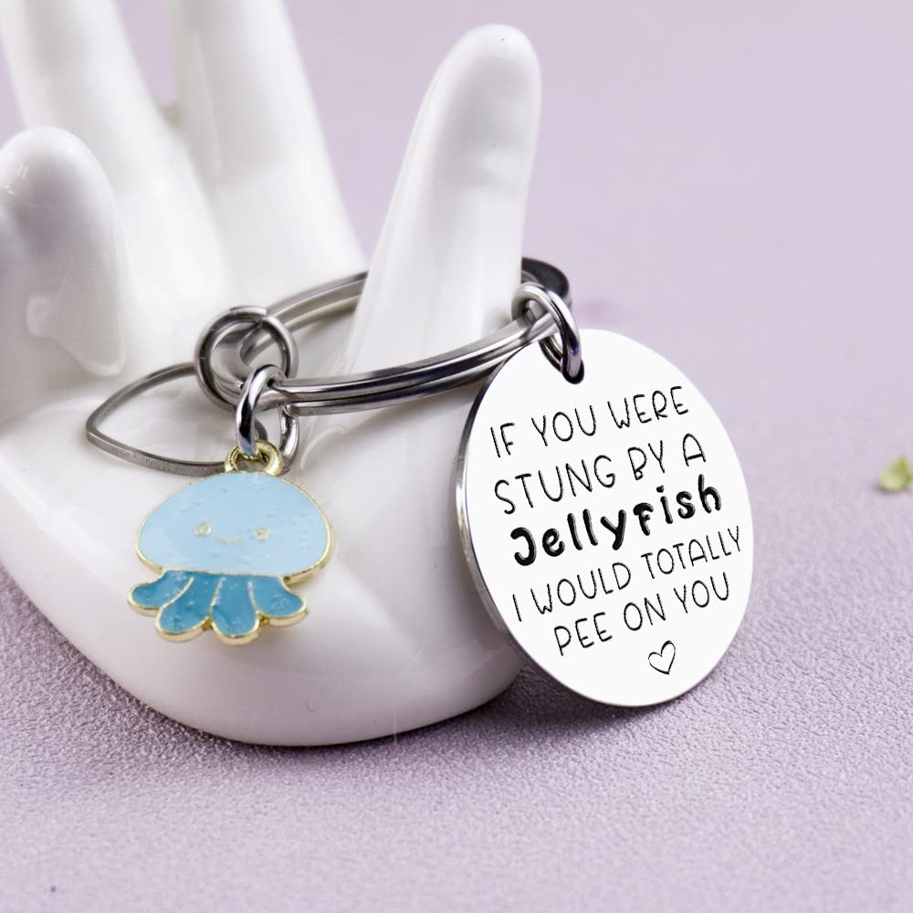 Best Friend Keychain - Funny Friendship Gifts for Teen Girls, Boys, Women & Men - Perfect for Birthdays, Anniversaries & Everyday Carry
