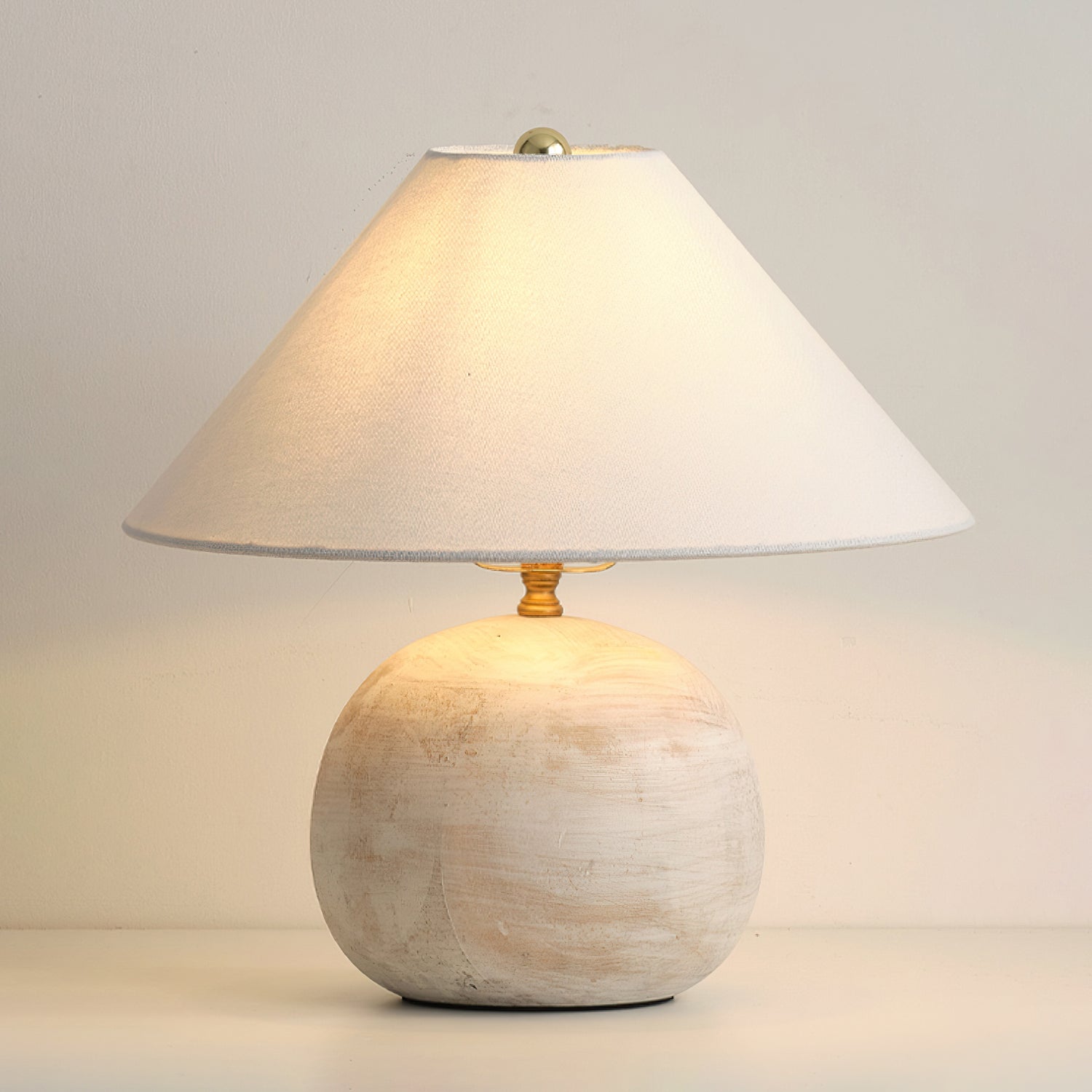 Houa Modern LED Table Lamp - Adjustable Brightness for Bedroom, Living Room & Office - Energy Efficient Nightstand Desk Lamp with USB Port & Touch Control