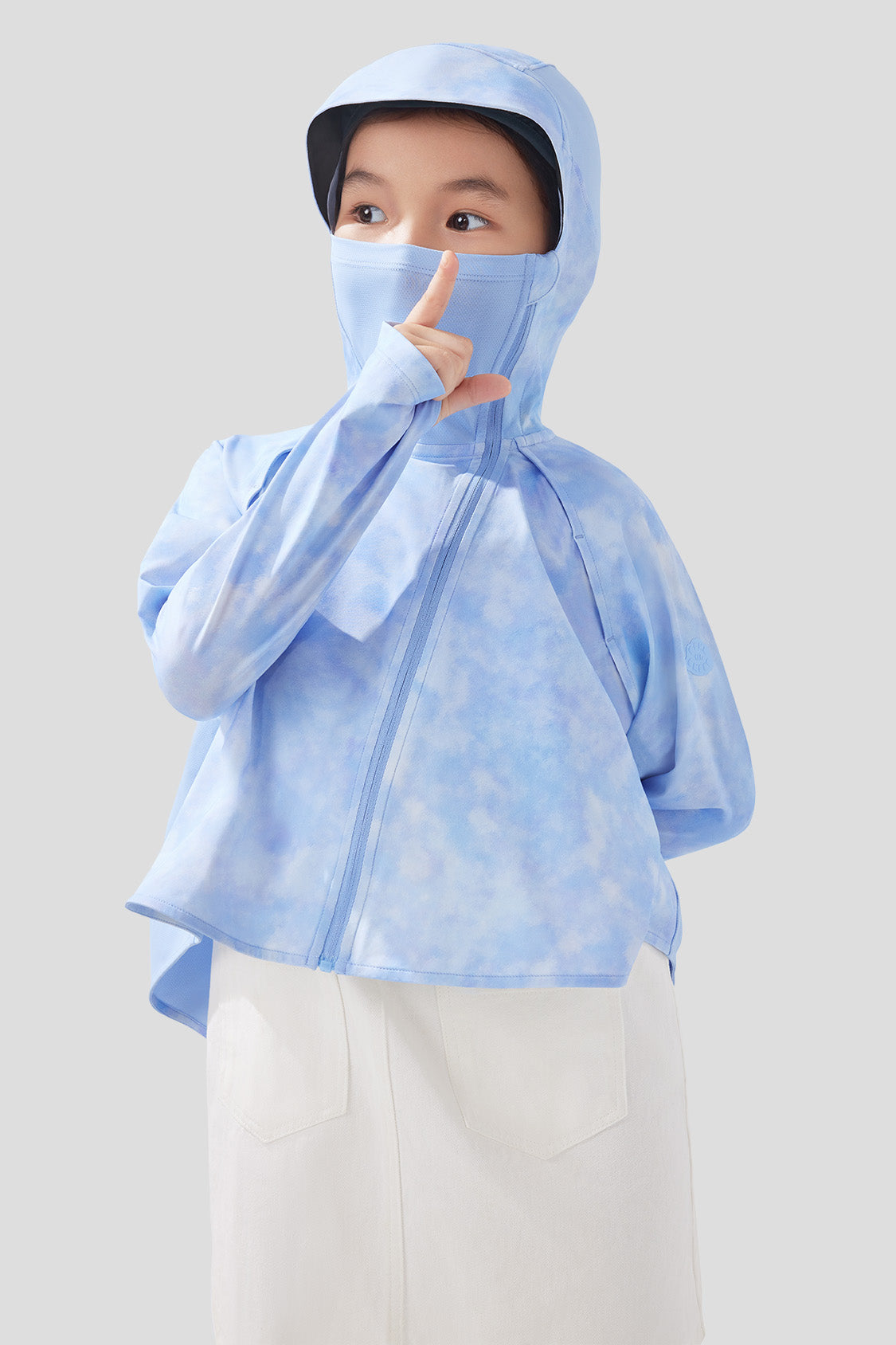 SoftCare Kids UPF50+ Cooling Sun Protection Jacket - Lightweight UV Protective Swim Cover Up for Beach, Pool & Outdoor Activities