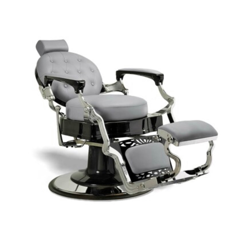 Wilson Professional Barber Chair - Heavy Duty Hydraulic Salon Chair for Haircuts & Styling - Perfect for Barbershops, Salons & Home Grooming