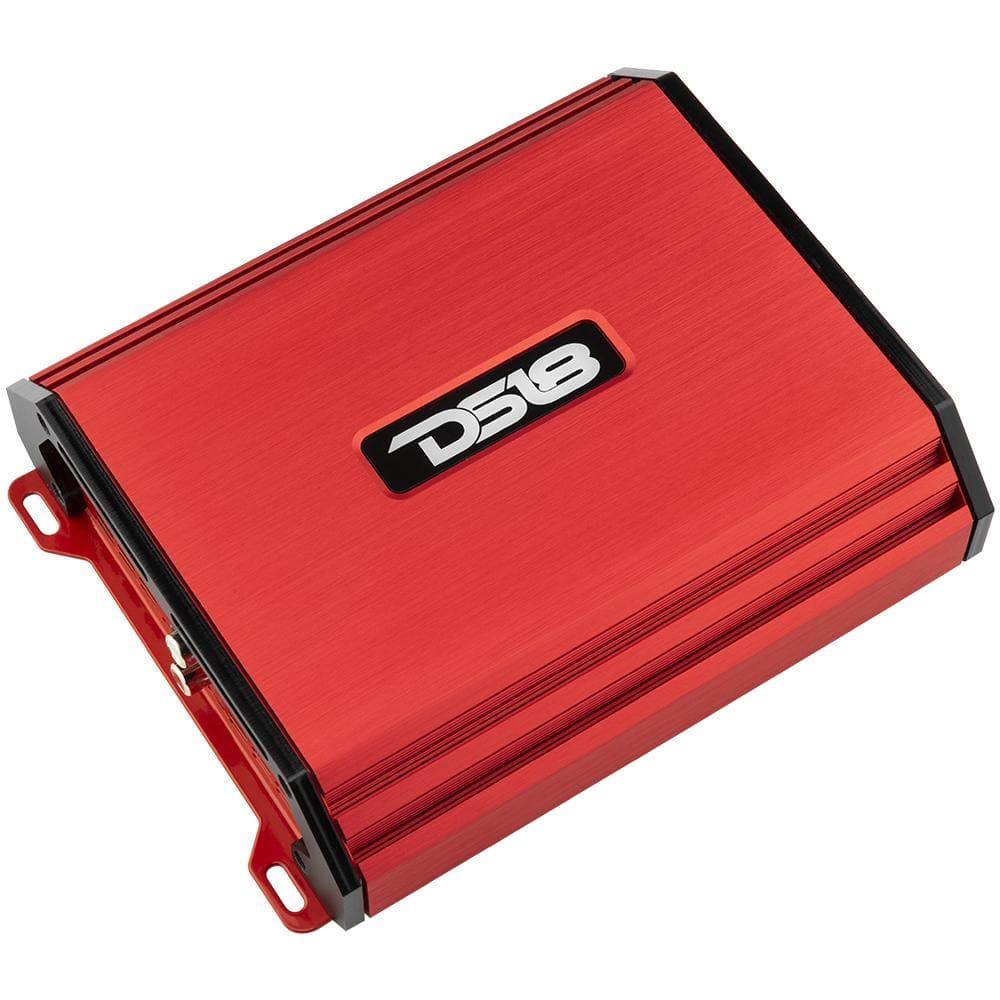 DS18 SELECT S 1100.2 Class AB 2 Channel Car Amplifier - 1800W High Power Full Range Audio Amp for Car Stereo System - Perfect for Car Audio Upgrades and Bass Enhancement