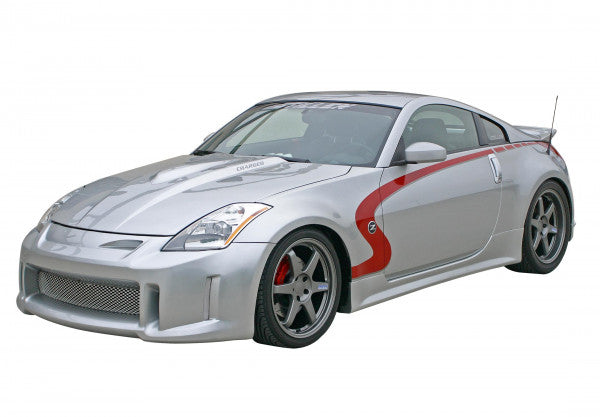 2003-2009 Nissan 350Z Series 2 Passenger Side Skirt Replacement - Left Side Body Kit Panel 1035023 | Perfect for Car Restoration & Performance Upgrades