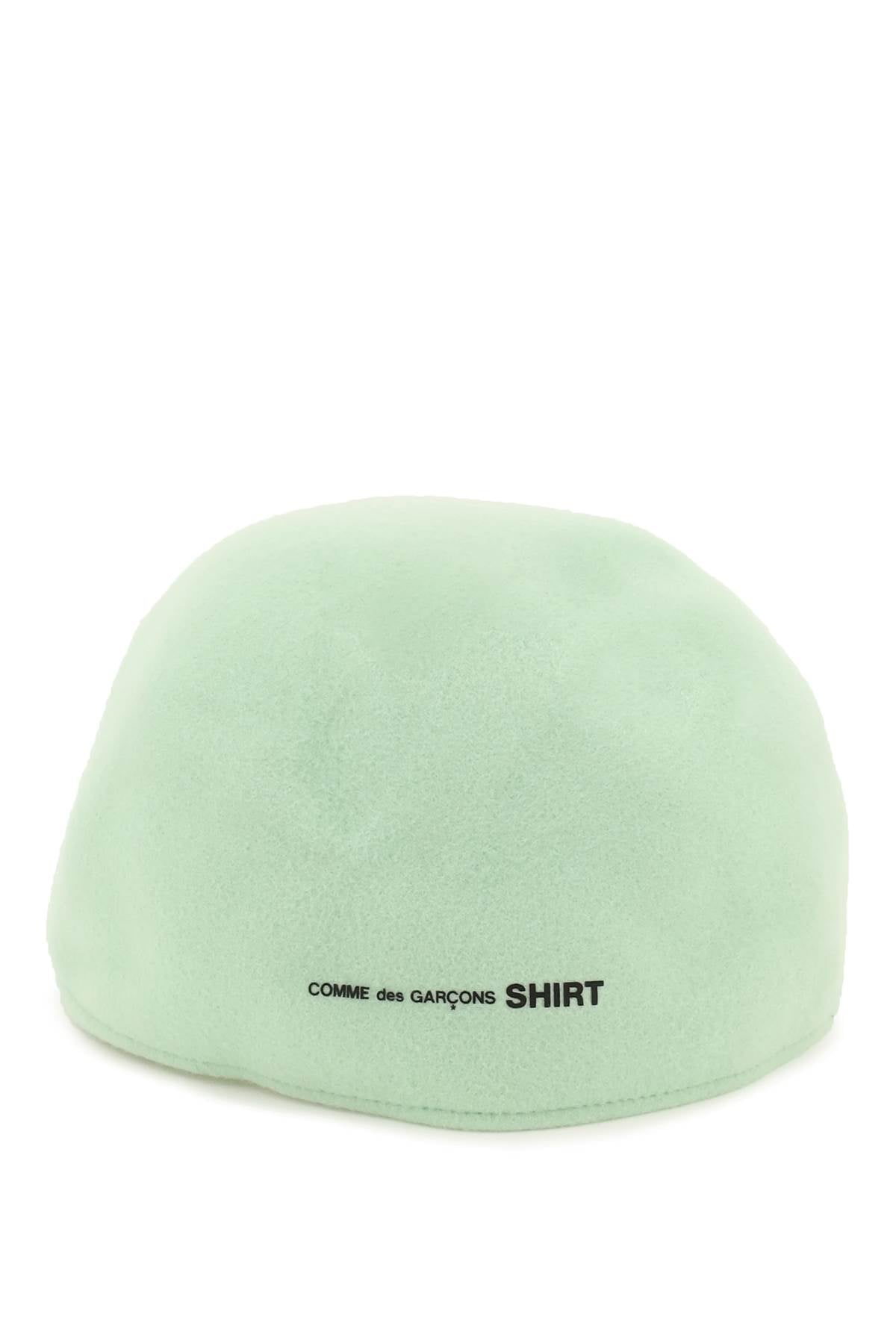 Comme des Garcons Wool Flat Cap - Stylish Men's Winter Hat for Casual & Outdoor Activities