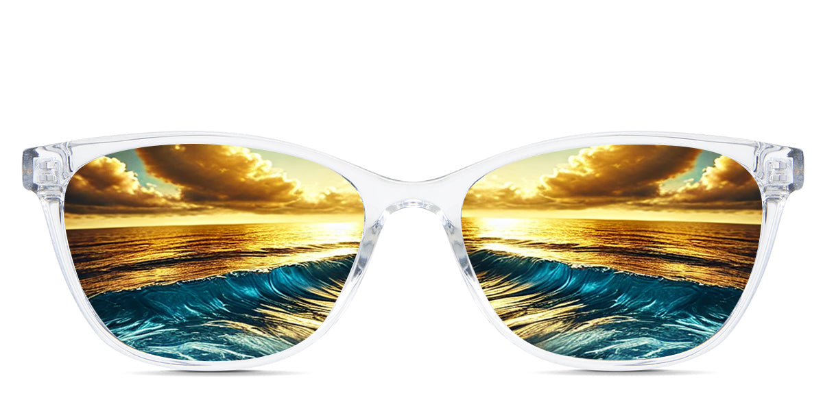 Ezra Women's Prescription Sunglasses - UV Protection, Stylish & Comfortable for Driving, Outdoor Activities & Everyday Wear