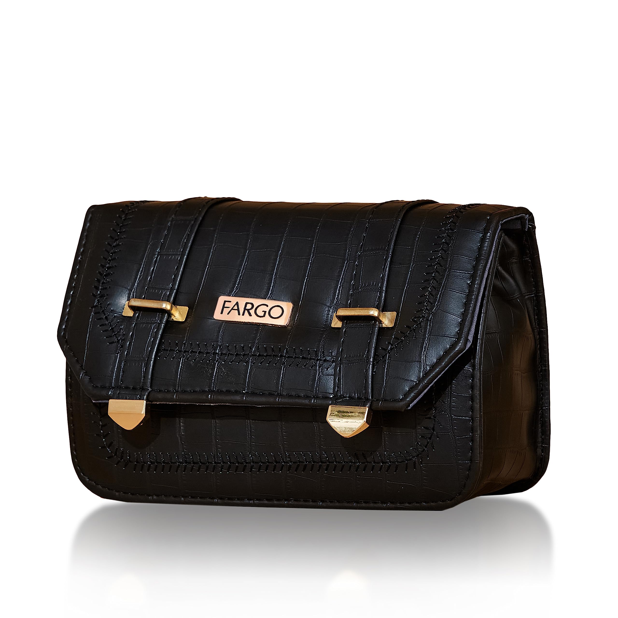 Fargo Women's Stylish Leatherette Shoulder Sling Bag - Fashion Crossbody Purse for Daily Use, Work, Travel & Shopping