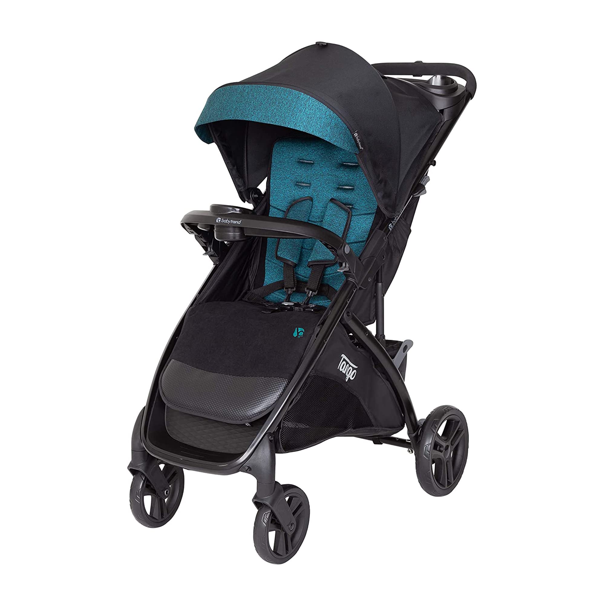 Baby Trend Tango™ Lightweight Stroller - Compact Foldable Travel Stroller for Infants & Toddlers, Veridian Green | Perfect for Shopping, Travel & Daily Walks