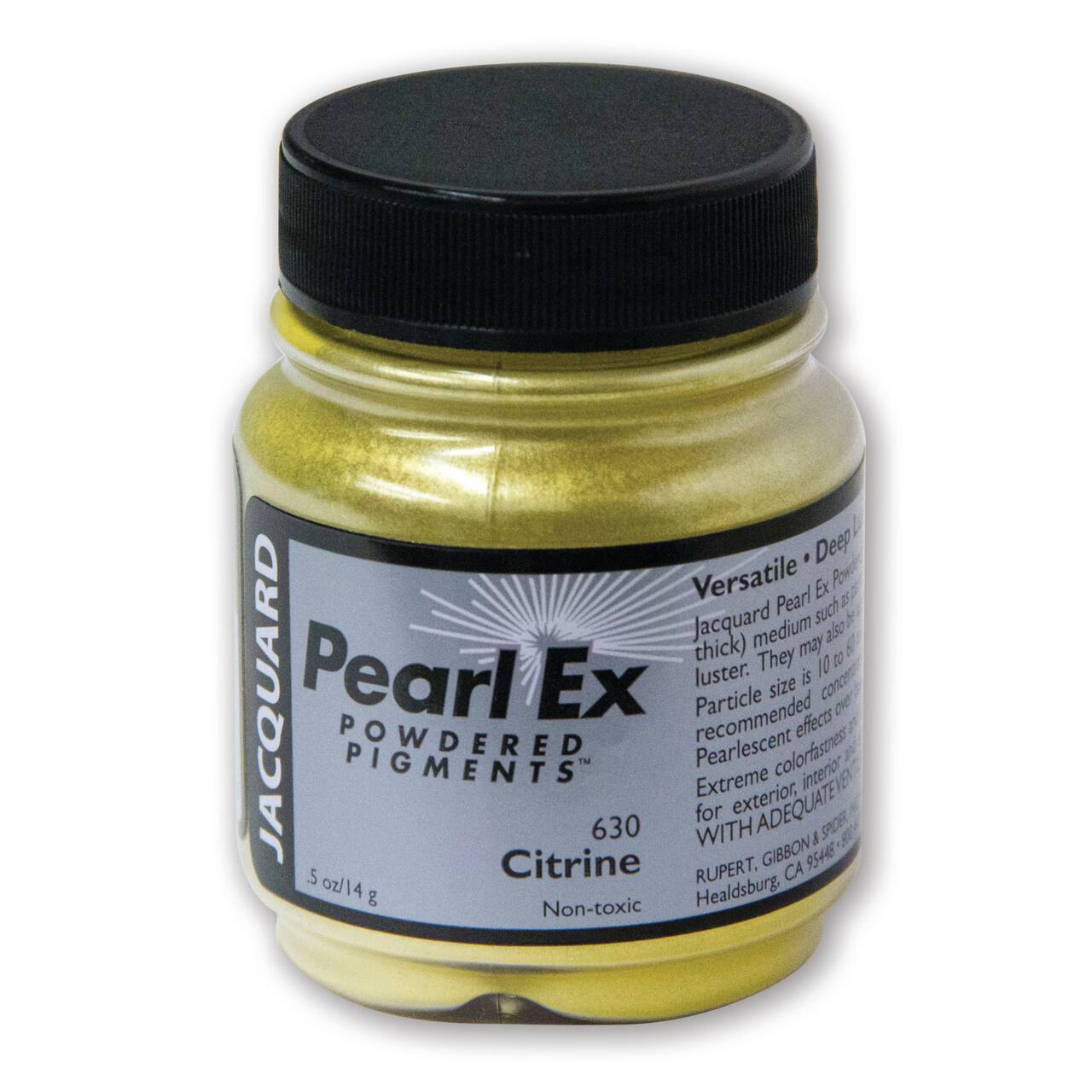 Pearl Ex Powdered Pigments - Jacquard Metallic Paint for Arts & Crafts - 1/2 oz - Perfect for Scrapbooking, Card Making & DIY Projects