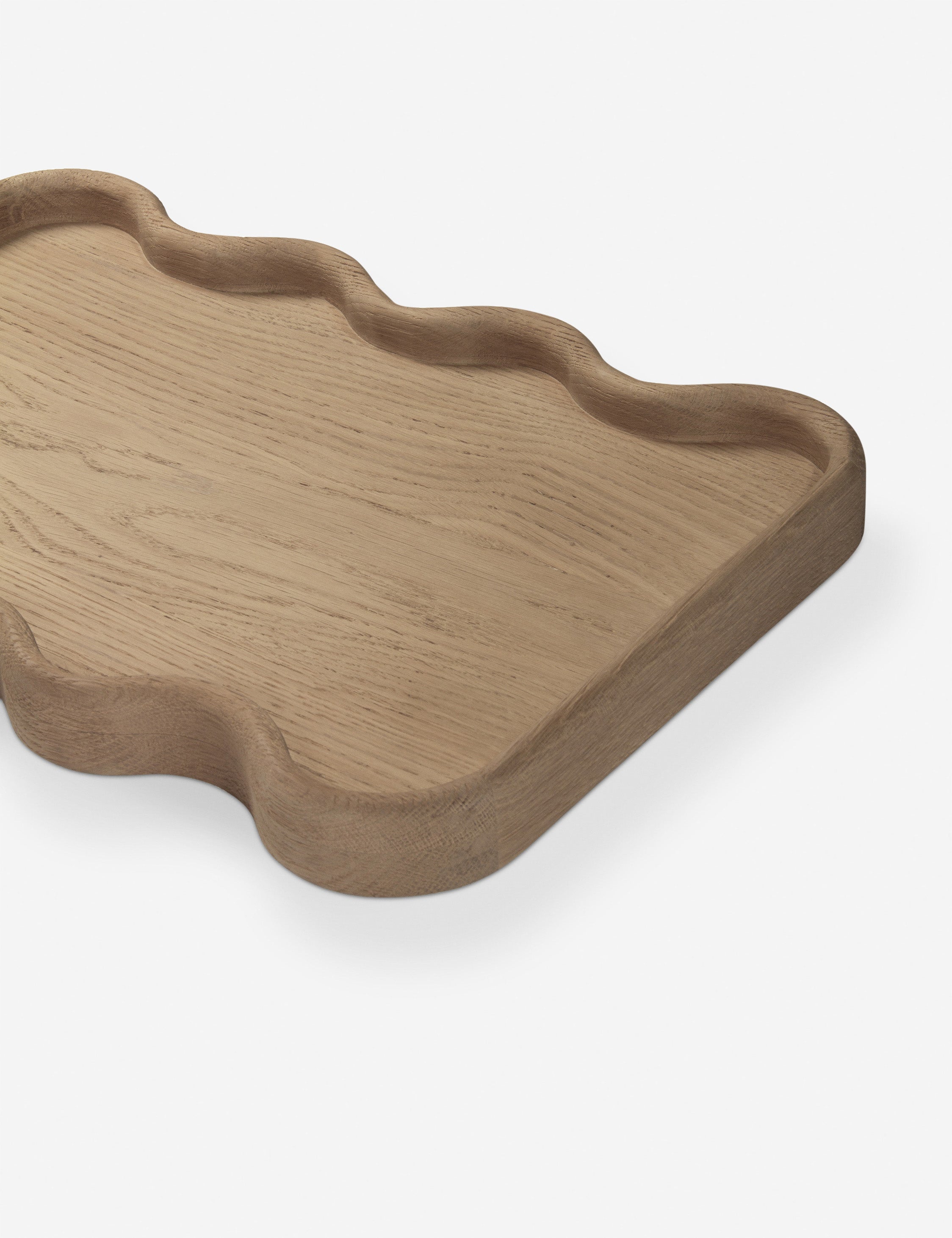 Cario Tray - Premium Bamboo Serving Tray with Handles for Coffee, Tea, Breakfast in Bed, Living Room Decor - Perfect for Entertaining, Gifts & Home Organization