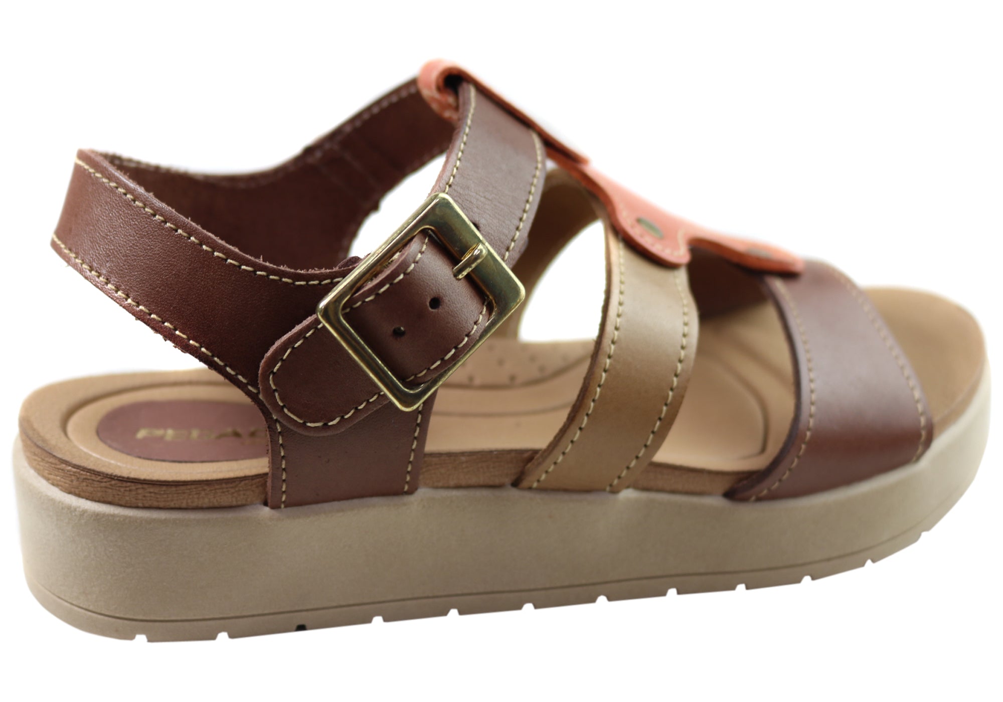 Atlas Women's Comfortable Leather Sandals - Handmade in Brazil - Perfect for Beach, Vacation & Summer Outfits