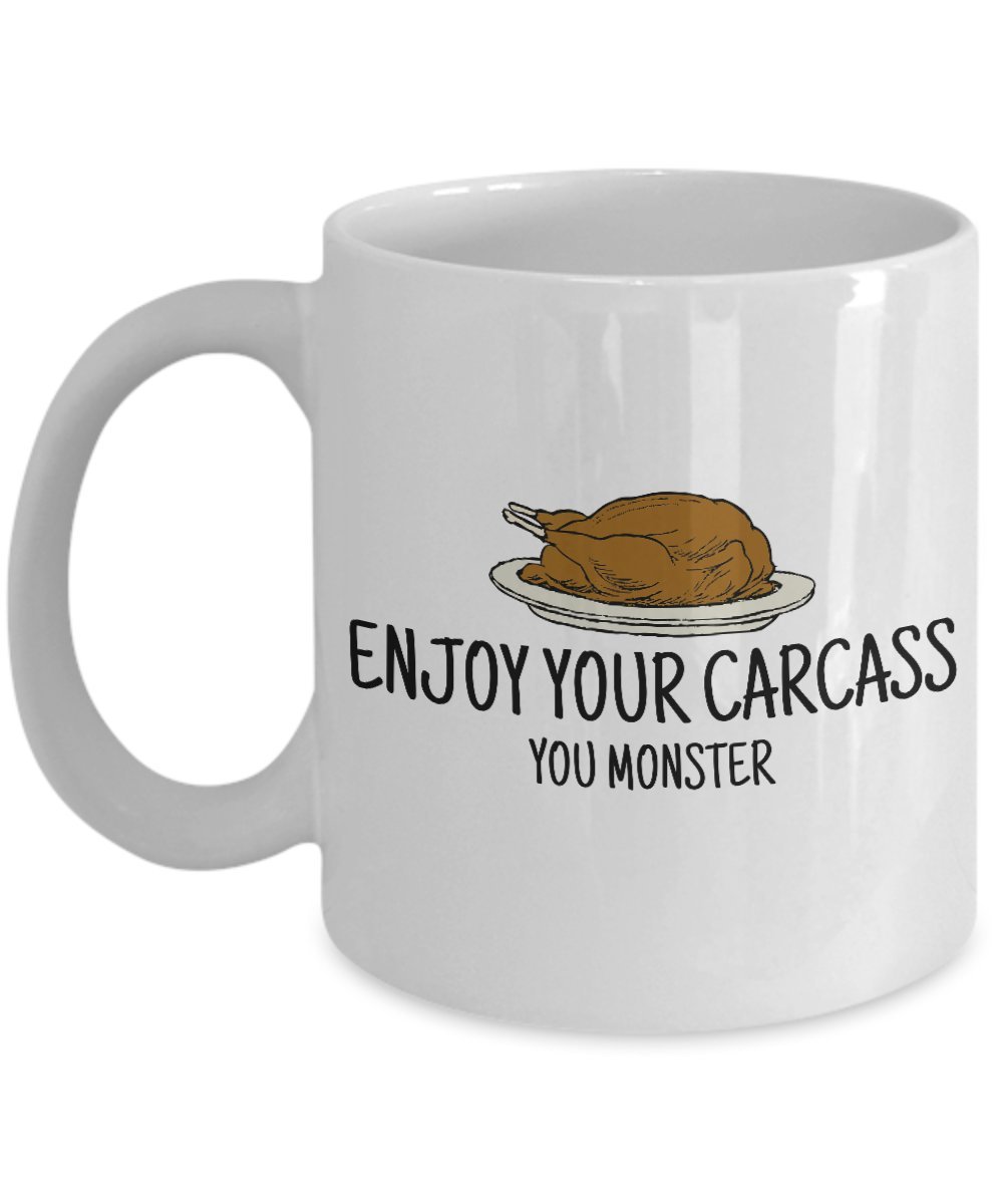 Eco-Friendly Vegan Coffee Mug - Perfect Gift for Animal Rights Activists & Vegetarians - Funny 