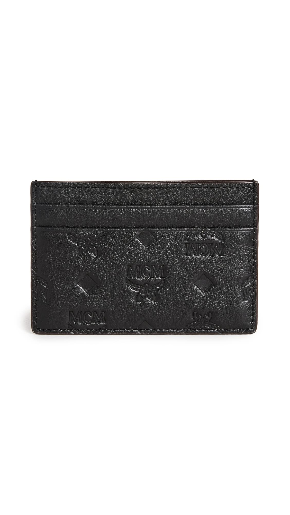 MCM Veritas Mini Card Holder for Men - Slim RFID Blocking Leather Wallet - Perfect for Travel, Business & Everyday Use