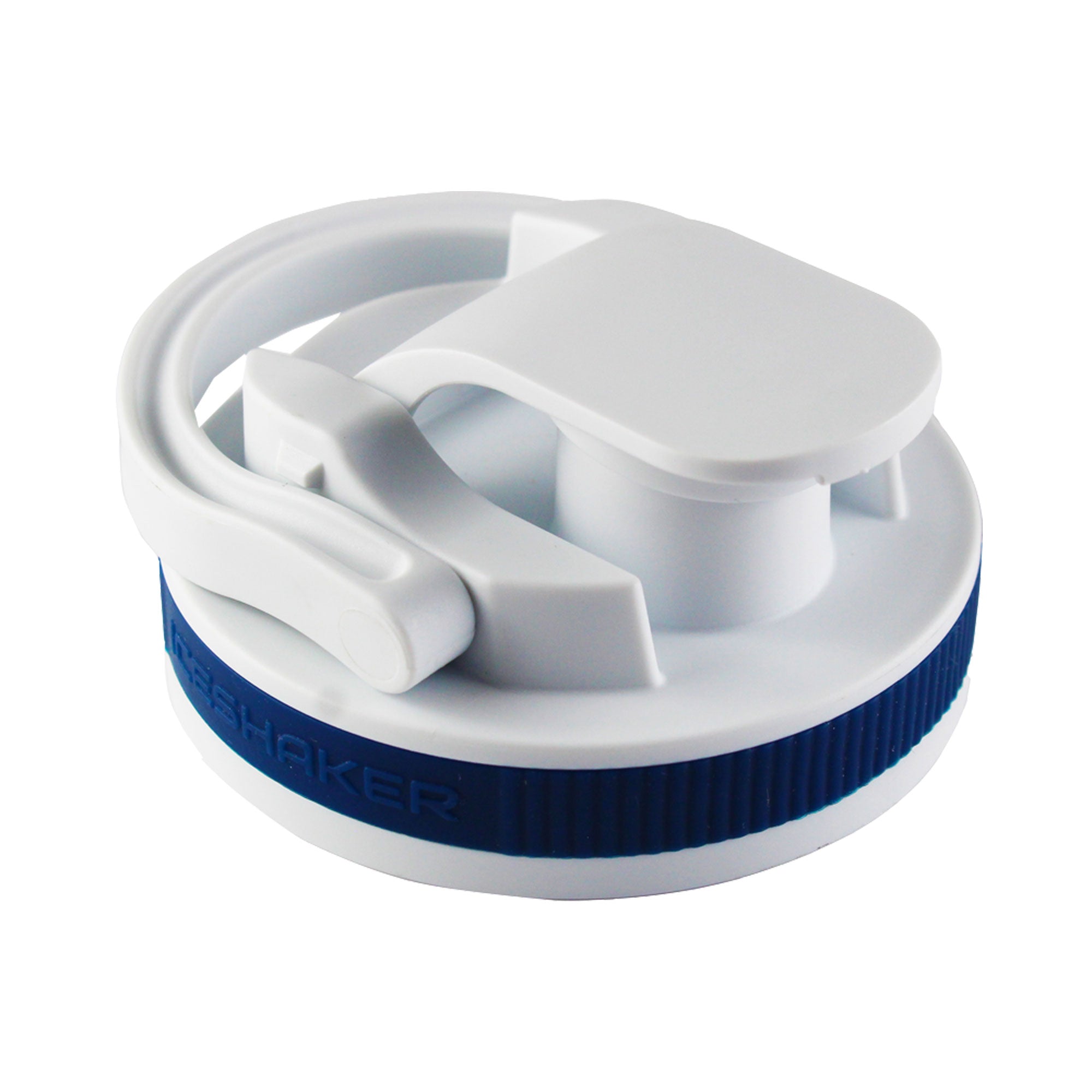 26oz Protein Shaker Bottle Lid - White with USA Flag Design - Perfect for Gym, Workouts & Sports Hydration