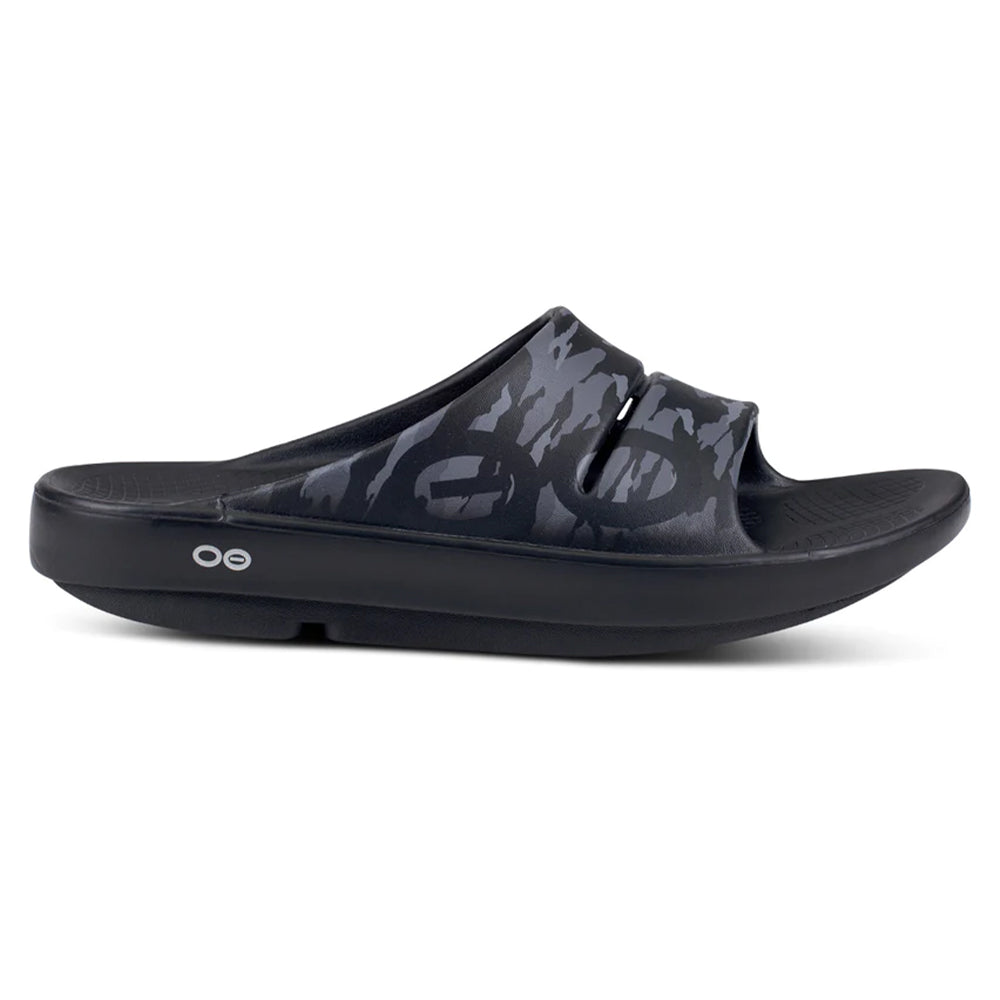 OOFOS OOahh Sport Recovery Sandals for Men & Women - Comfortable Arch Support & Cushioning for Post-Workout, Running, Walking - Perfect for Athletes, Gym, Beach & Casual Wear