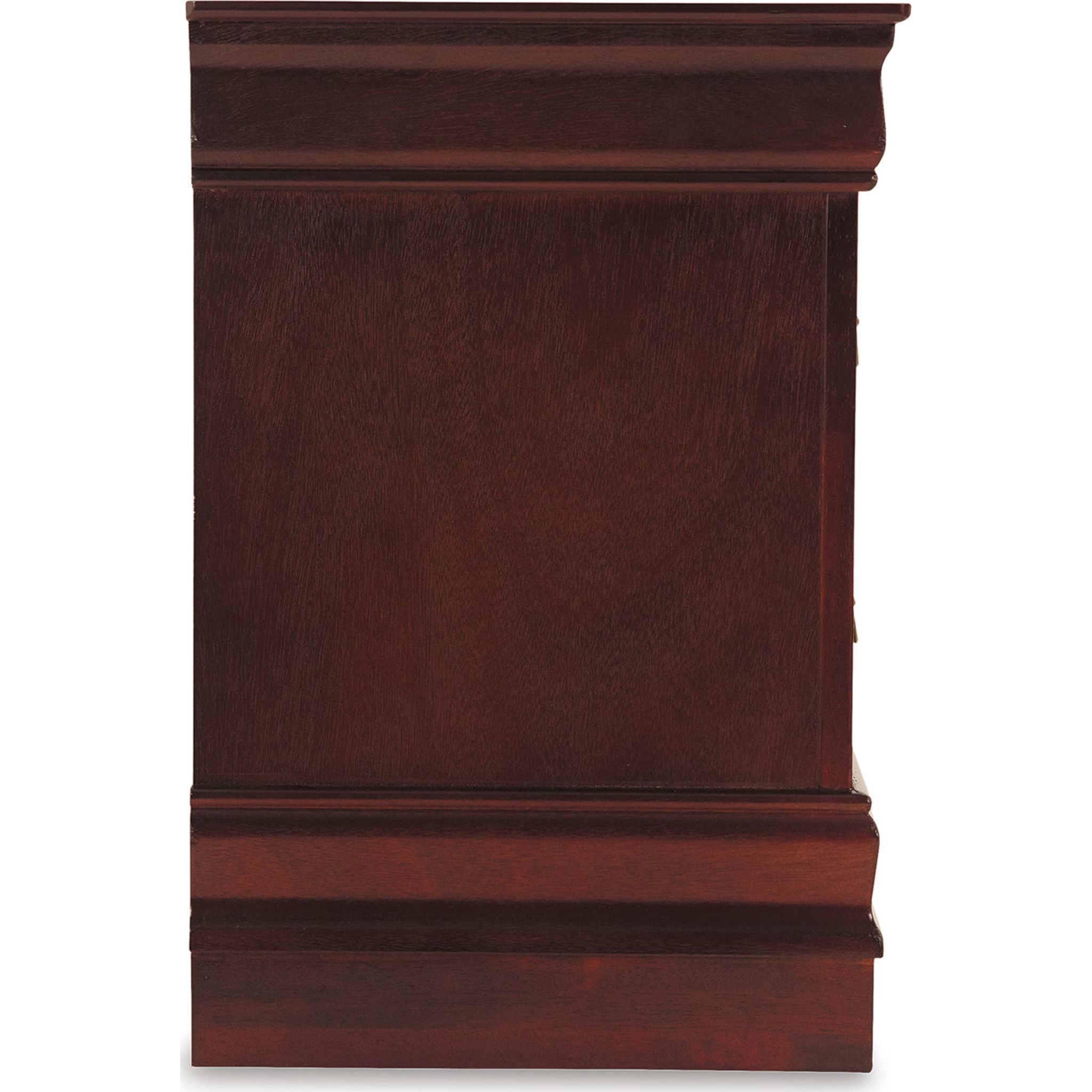 Alisdair Nightstand - Dark Brown Wood Bedside Table with Storage Drawer for Bedroom, Living Room, or Office