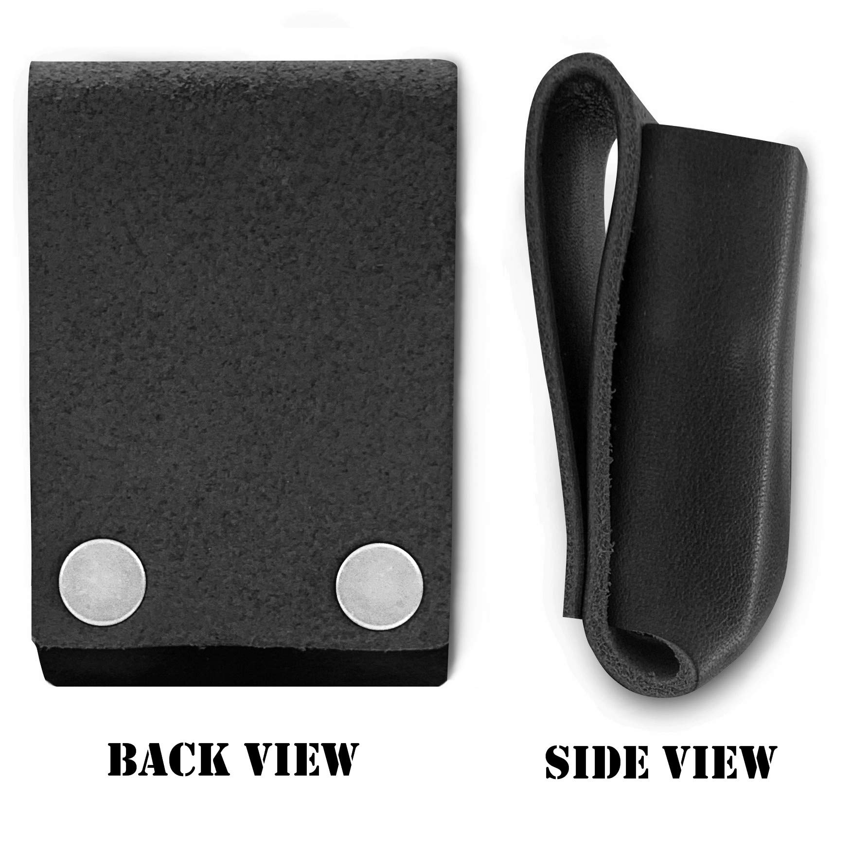 American Leather Lighter Pouch - Belt Case for Zippo (Outdoor & Camping)