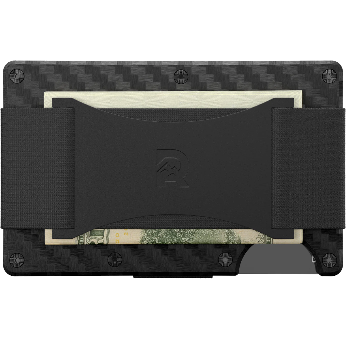 Slim Carbon Fiber RFID Blocking Wallet with Money Clip - Stylish & Secure for Everyday Carry, Travel & Business