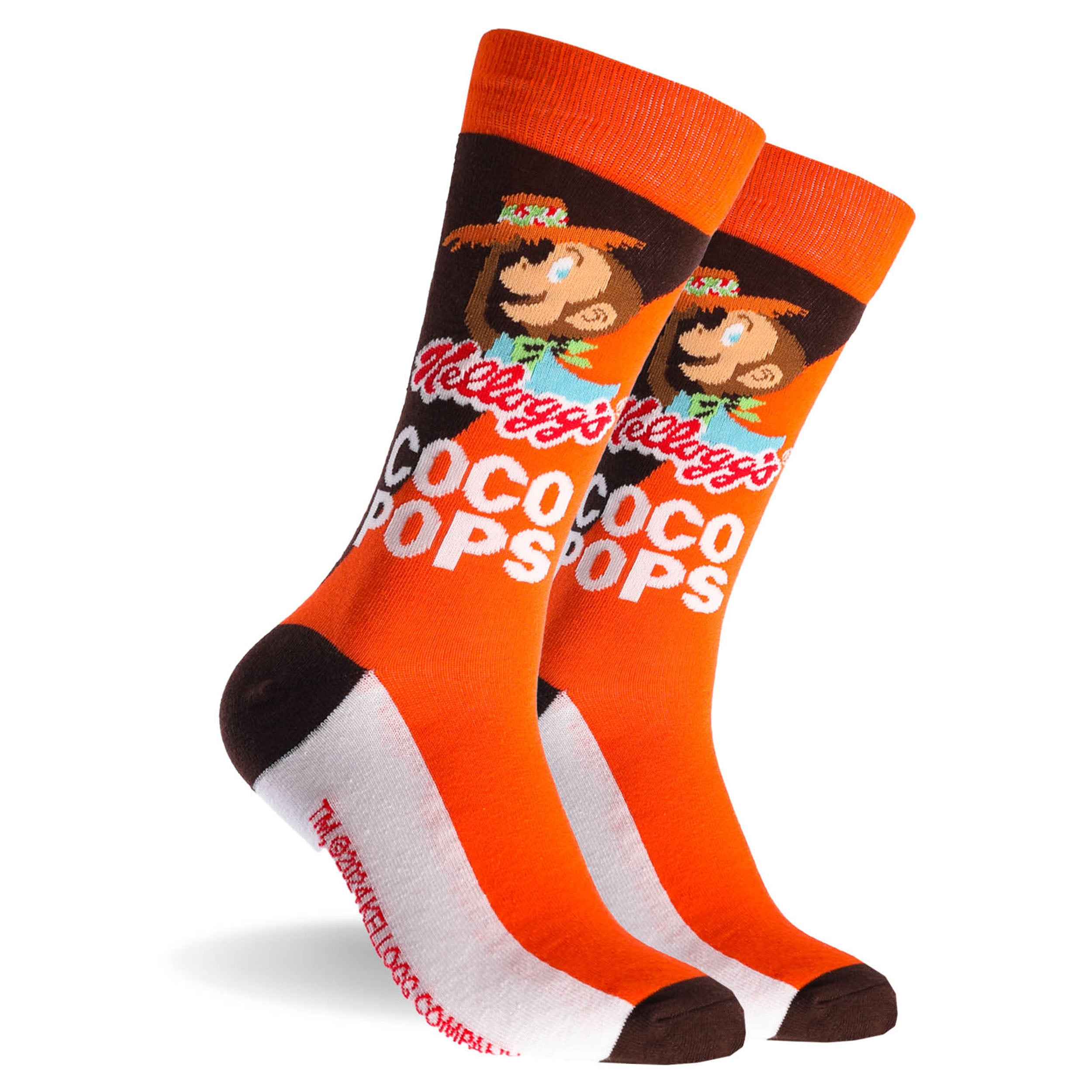 Men's Kellogg's Cotton Crew Socks 3-Pack - Soft Breathable Everyday Socks for Work, Gym & Casual Wear